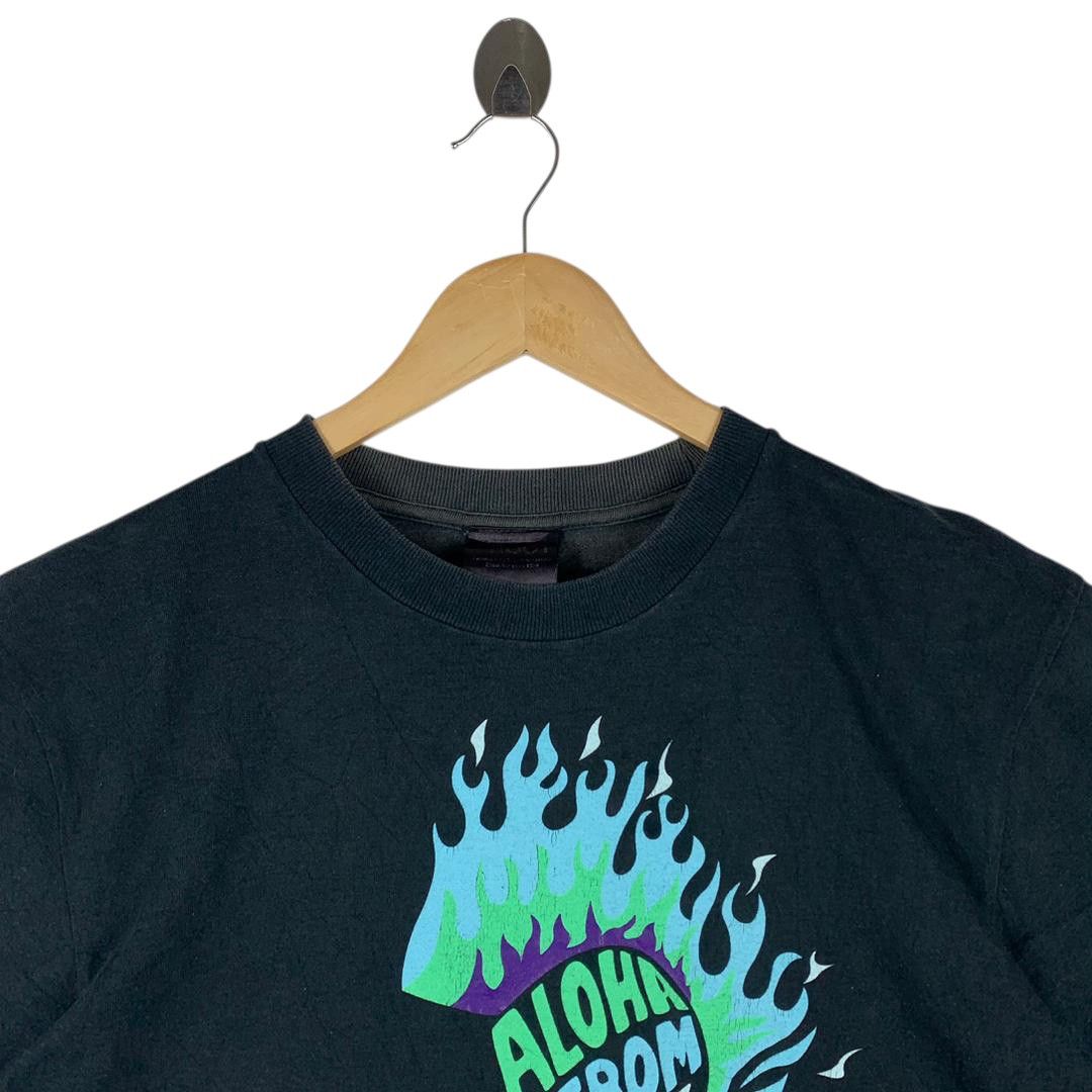 Band Tees Vintage Hoot "Aloha From Hell" Graphic Tee Size US S / EU 44-46 / 1 - 2 Thumbnail