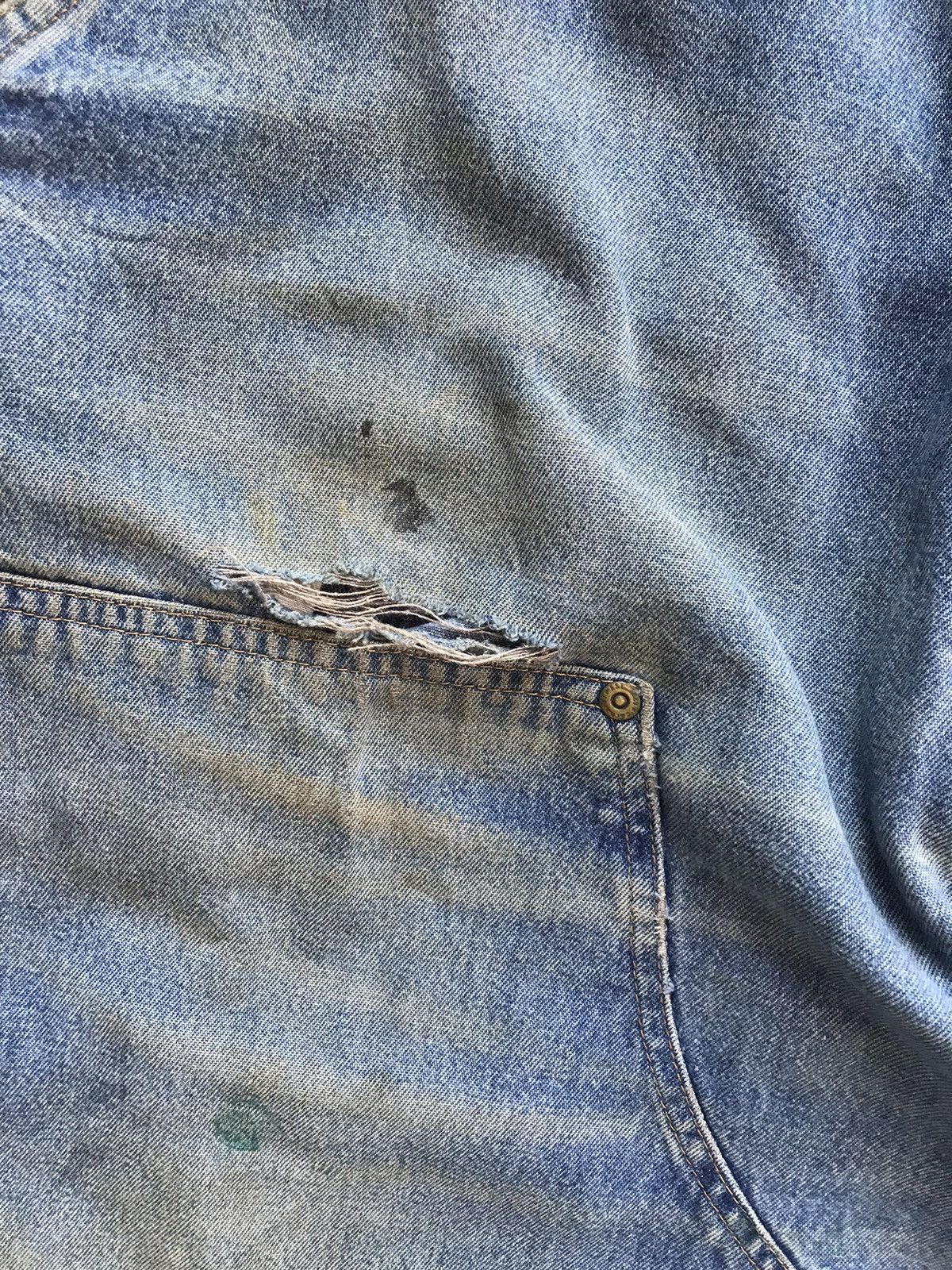 Carhartt × Vintage Vintage Carhartt B273 DST double knee carpenter denim Size US 41 - 4 Thumbnail