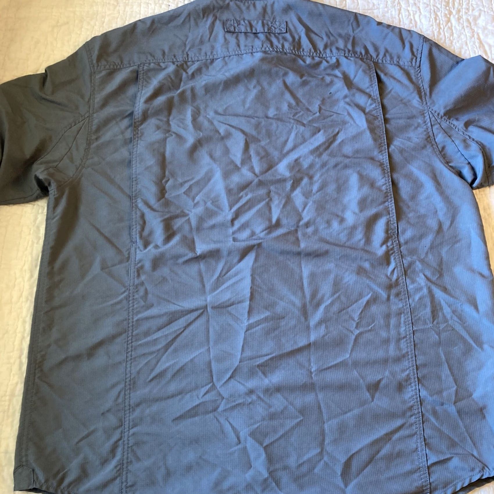 Duluth Trading Company Duluth Trading Co. Shirt Button-Down Grey Mens L Large Quick Dry Freedom Of Movement Coolplus Size US L / EU 52-54 / 3 - 5 Thumbnail