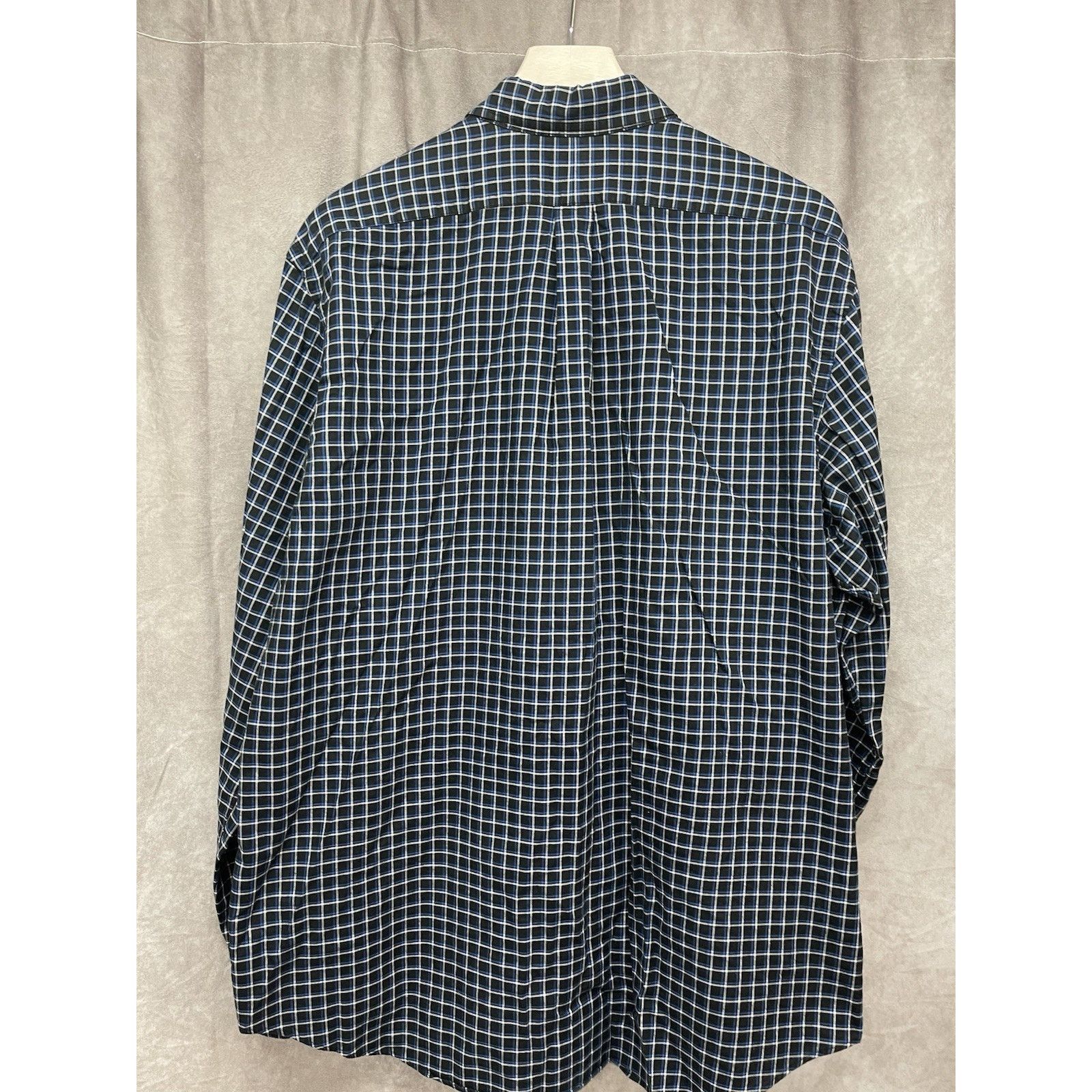 Lauren Ralph Lauren RALPH LAUREN XXL Classic Fit Blue Plaid Button Up Shirt Size US XXL / EU 58 / 5 - 6 Thumbnail