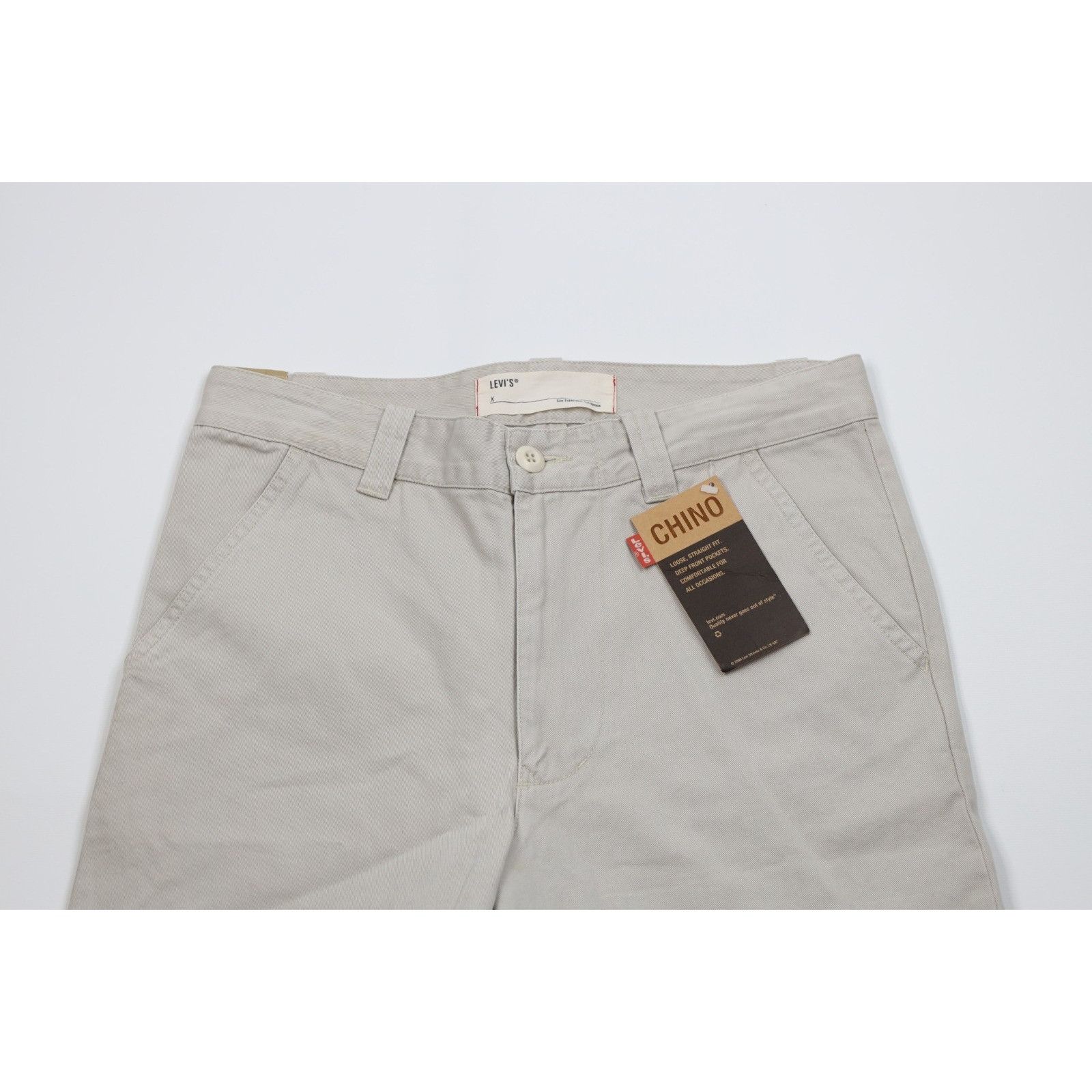 Levi's Deadstock Vintage Y2K 2000 Levis Loose Fit Wide Leg Pants Size US 30 / EU 46 - 2 Thumbnail