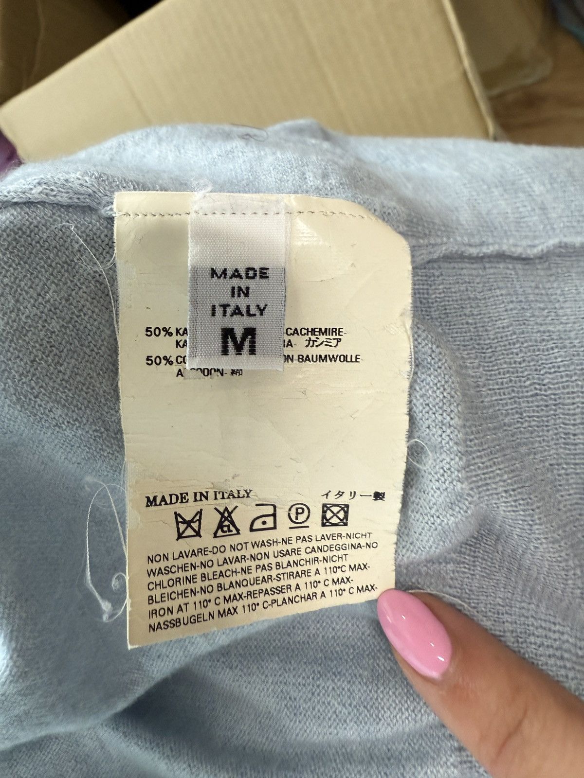 Maison Margiela Margiela cashmere cardigan Size M / US 6-8 / IT 42-44 - 6 Thumbnail