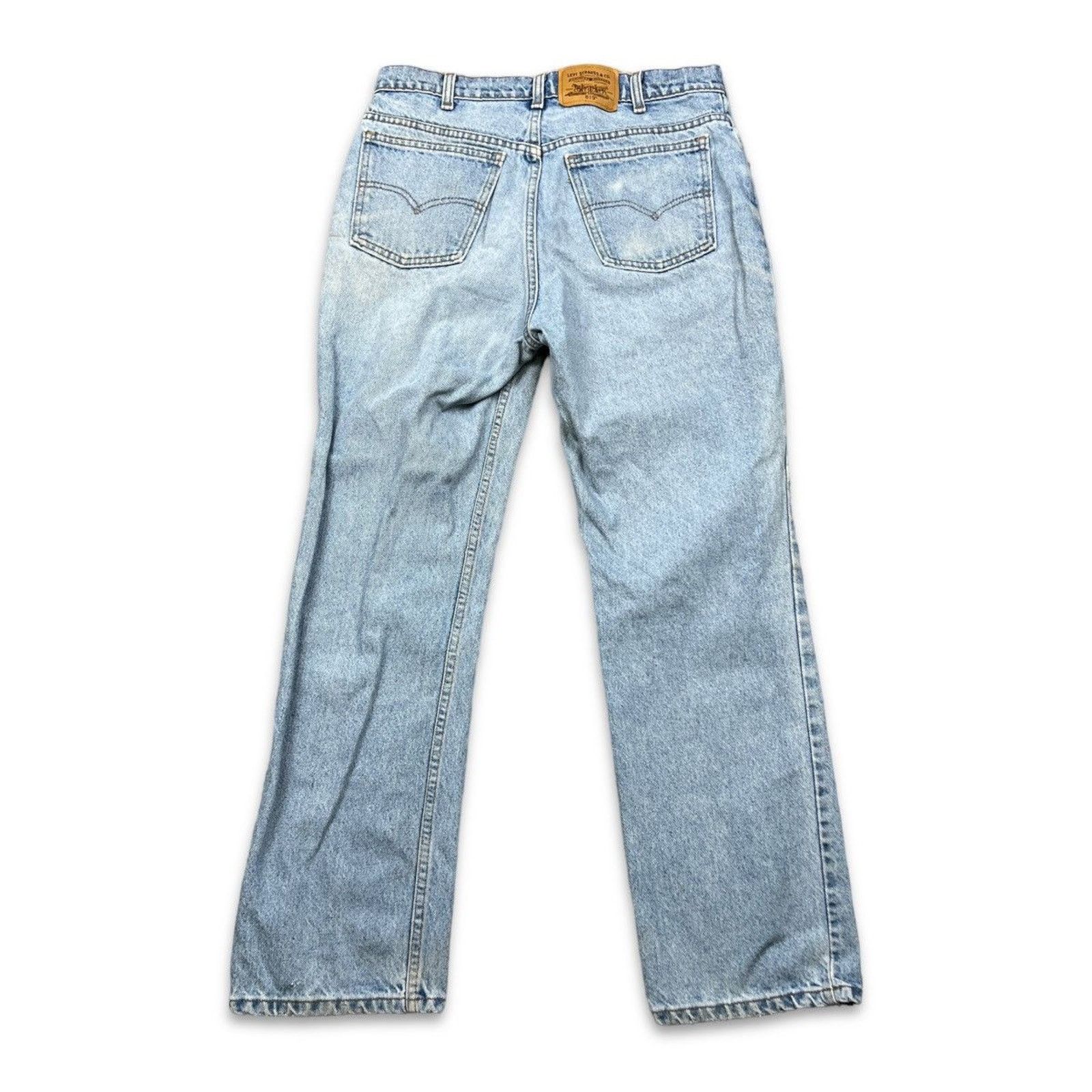 Levi's × Vintage Vintage Levi's 619 Jeans 32x29 Wide Baggy 90s Denim Pants Size US 32 / EU 48 - 5 Thumbnail