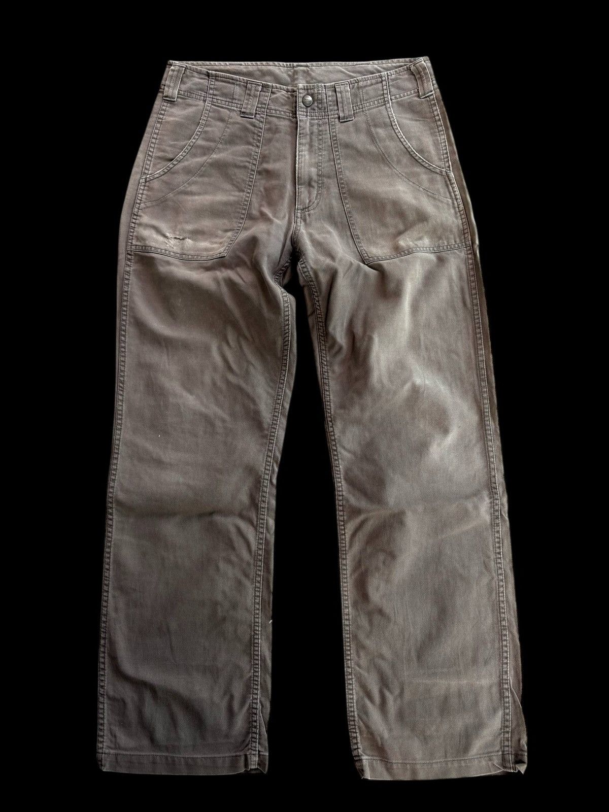 Vintage Disress Vintage Carhatt Bankers Pant 💥 Size US 32 / EU 48 - 1 Thumbnail