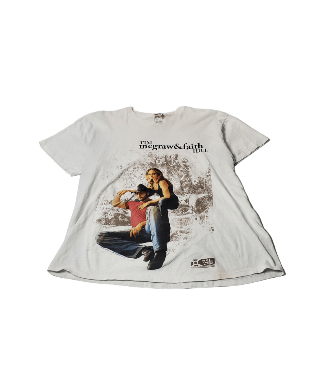 Vintage 2007 Tim McGraw & Faith Hill Tour T-Shirt Size US XL / EU 56 / 4 - 1 Thumbnail