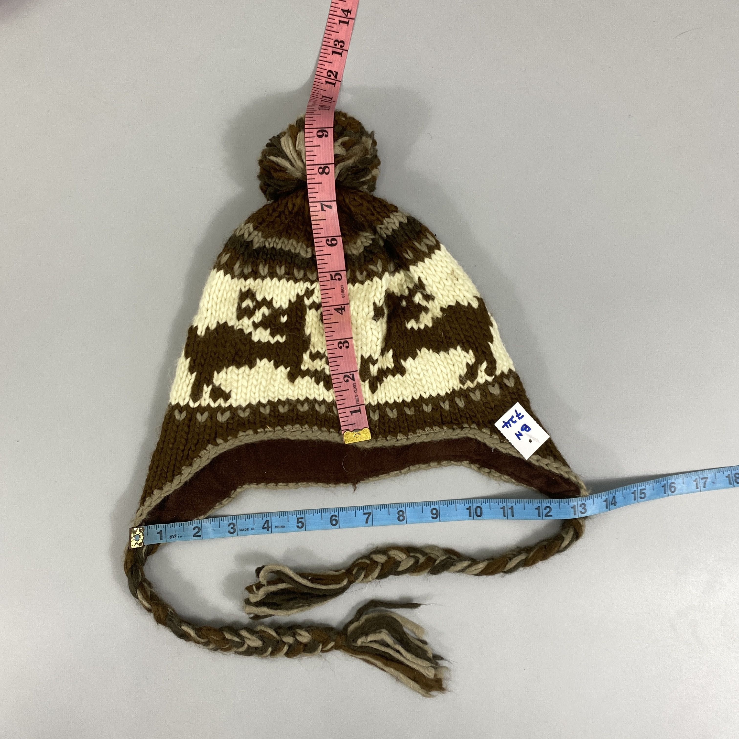 Japanese Brand Deer Ear Flap Beanie Hat -BN724 Size ONE SIZE - 5 Thumbnail