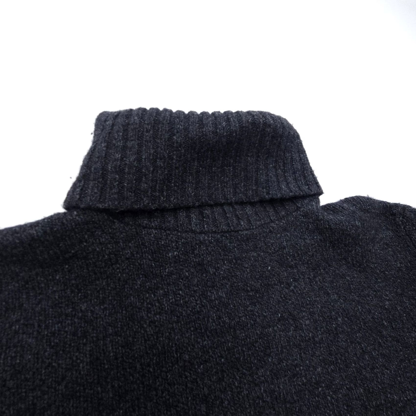 Vintage Post Card Wool Cashmere Blend Turtleneck Sweater Size Medium Luxury Italy Apres Women Short Sleeve? Size M / US 6-8 / IT 42-44 - 6 Thumbnail