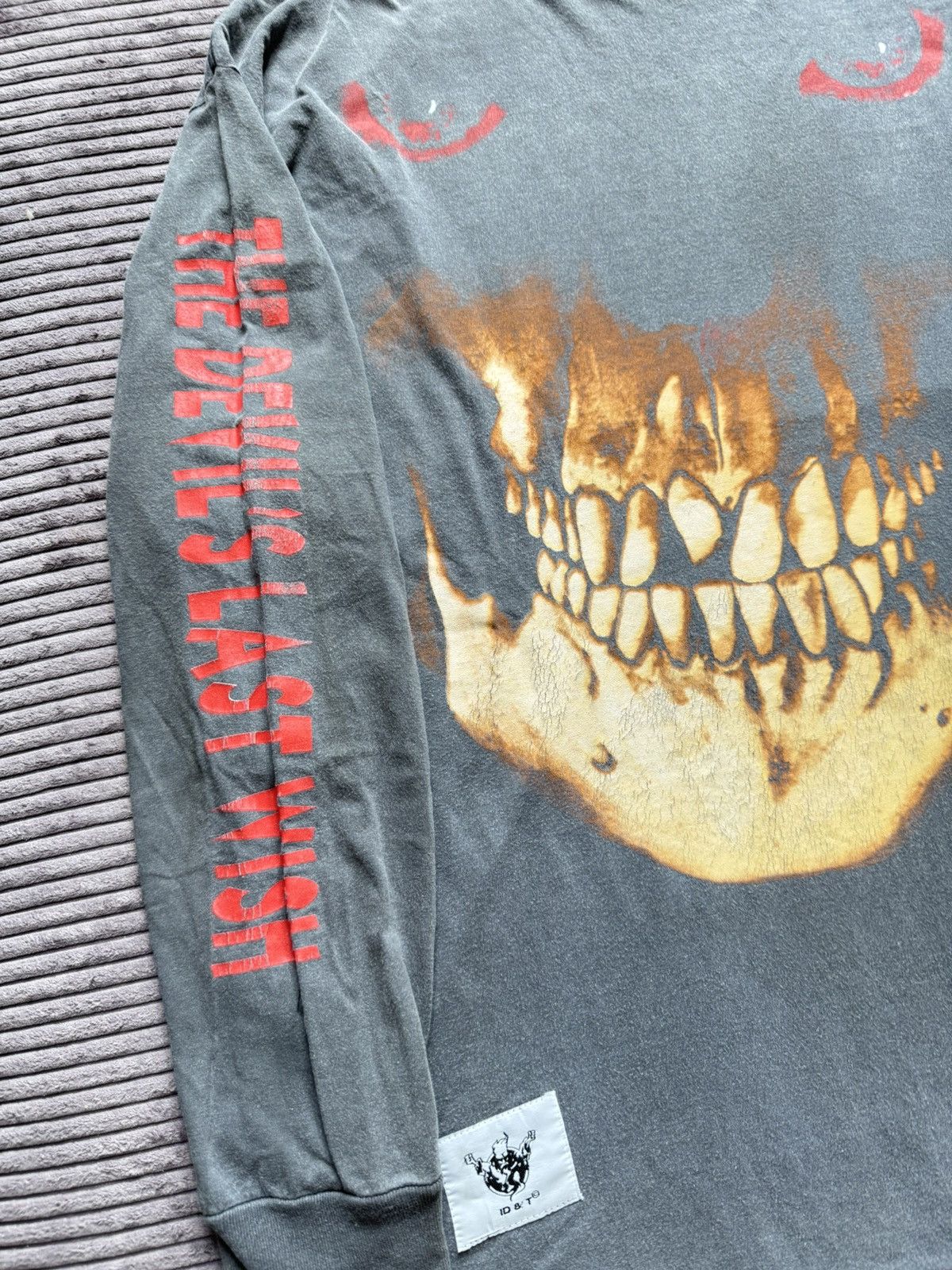 Thunderdome × Vintage Vintage 90s Thunderdome Devil’s Wish Rare Band Tee Gabber Size US XL / EU 56 / 4 - 3 Thumbnail