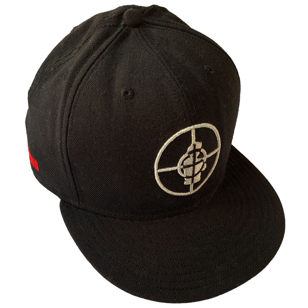 Public Enemy × Supreme Supreme x Public Enemy - Fitted Flat Peak - Black - 59cm Size ONE SIZE - 1 Thumbnail
