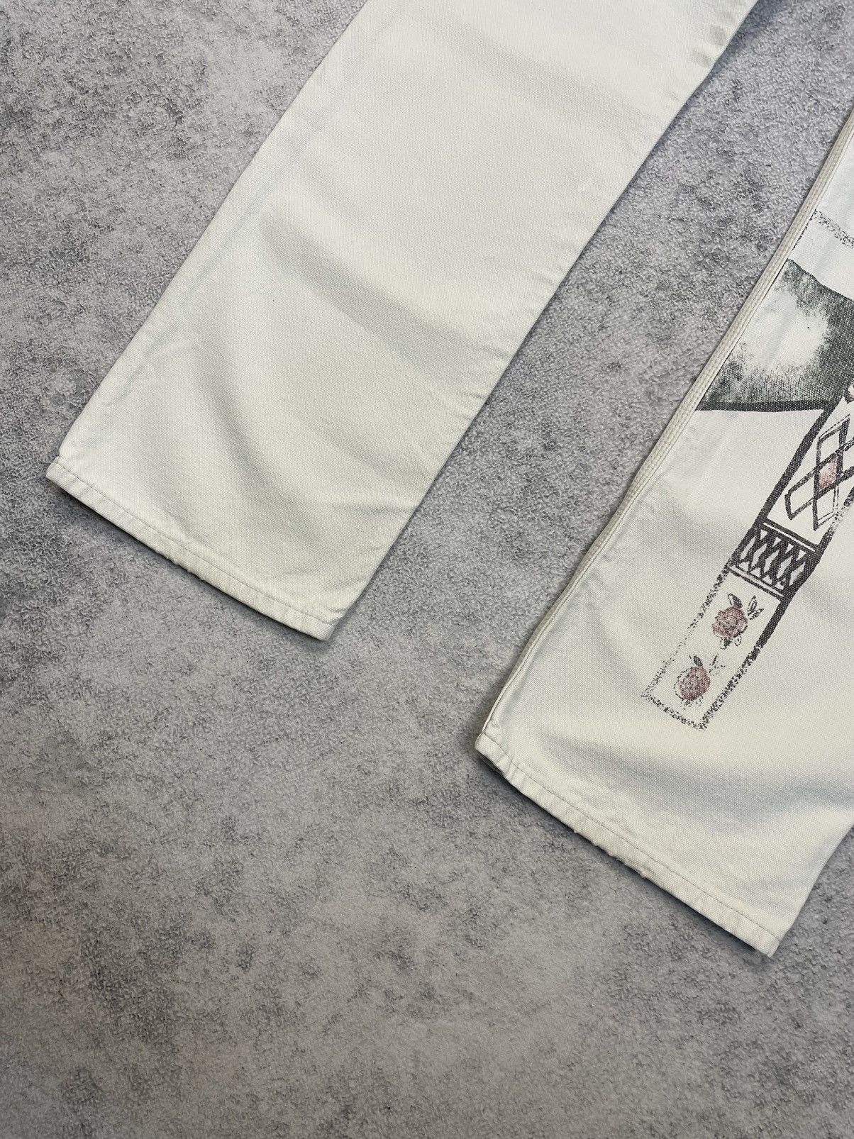 Comme des Garcons × Junya Watanabe Comme Des Garcons x Junya Watanabe S/S08 printed work pants Size US 34 / EU 50 - 10 Thumbnail
