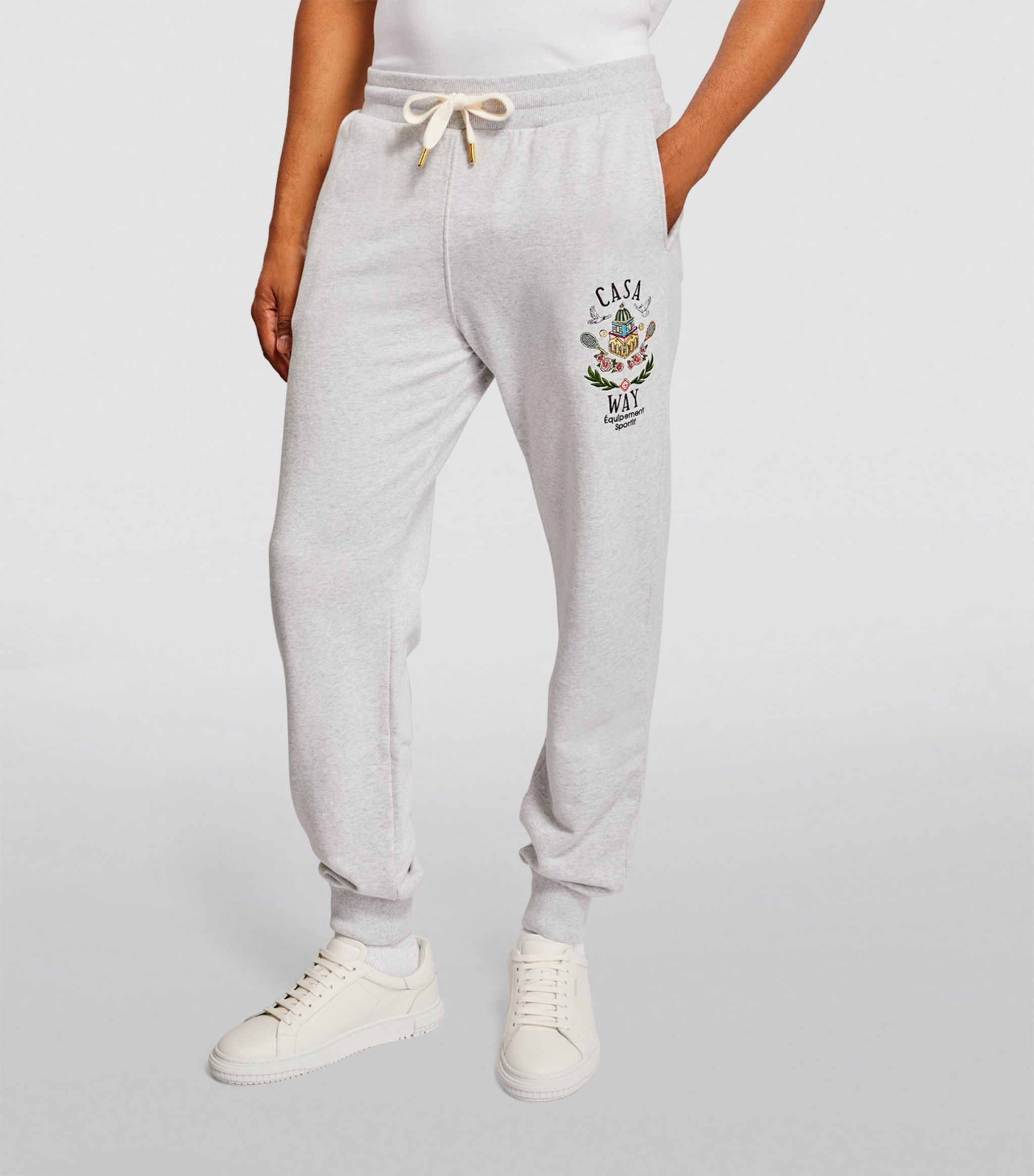 Casablanca BNWT AW23 CASABLANCA MARLE LOOPBACK CASAWAY SWEATPANTS XL Size US 36 / EU 52 - 1 Thumbnail