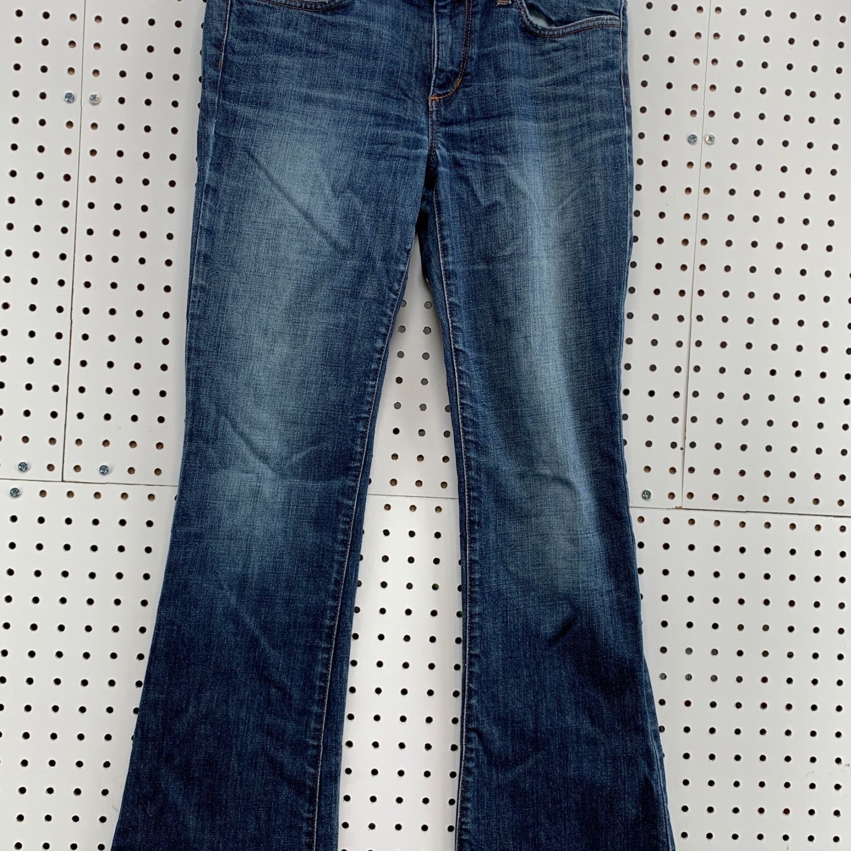 Vintage VINTAGE Women's Joe's Jeans Denim Flared Jeans 30x31 Dark Wash Provocateur Size 27 Blue Womens Size 27" / US 4 / IT 40 - 5 Thumbnail