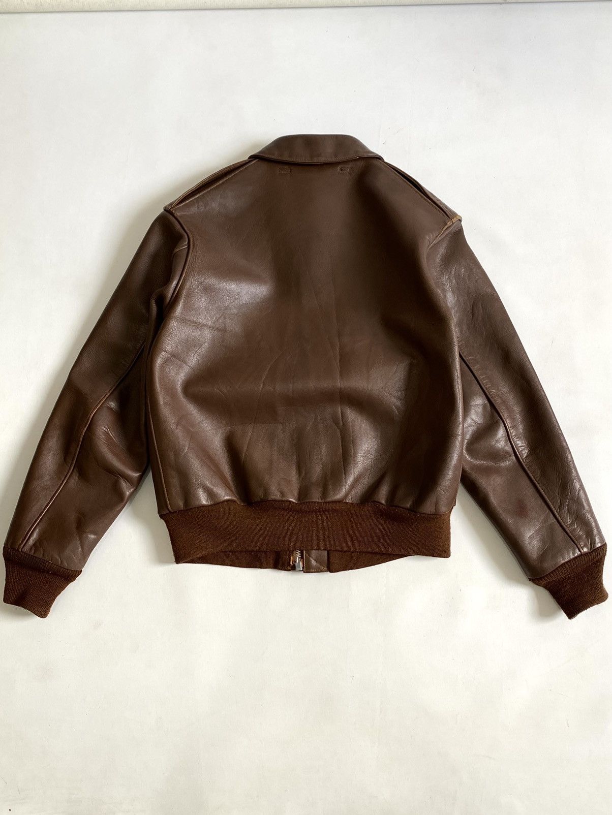 Buzz Rickson's Buzz Ricksons Army Air Force A2 Leather Jacket WWII 🇺🇸 Size US M / EU 48-50 / 2 - 13 Thumbnail
