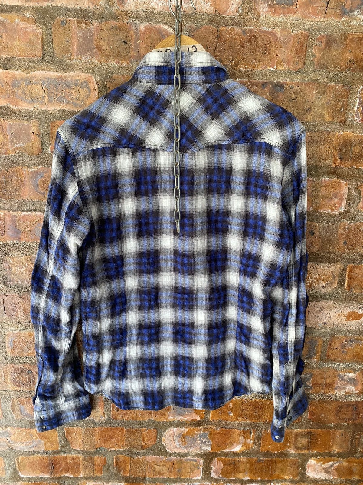 Lounge Lizard 2000s Check Shadow flannel Size US S / EU 44-46 / 1 - 7 Thumbnail