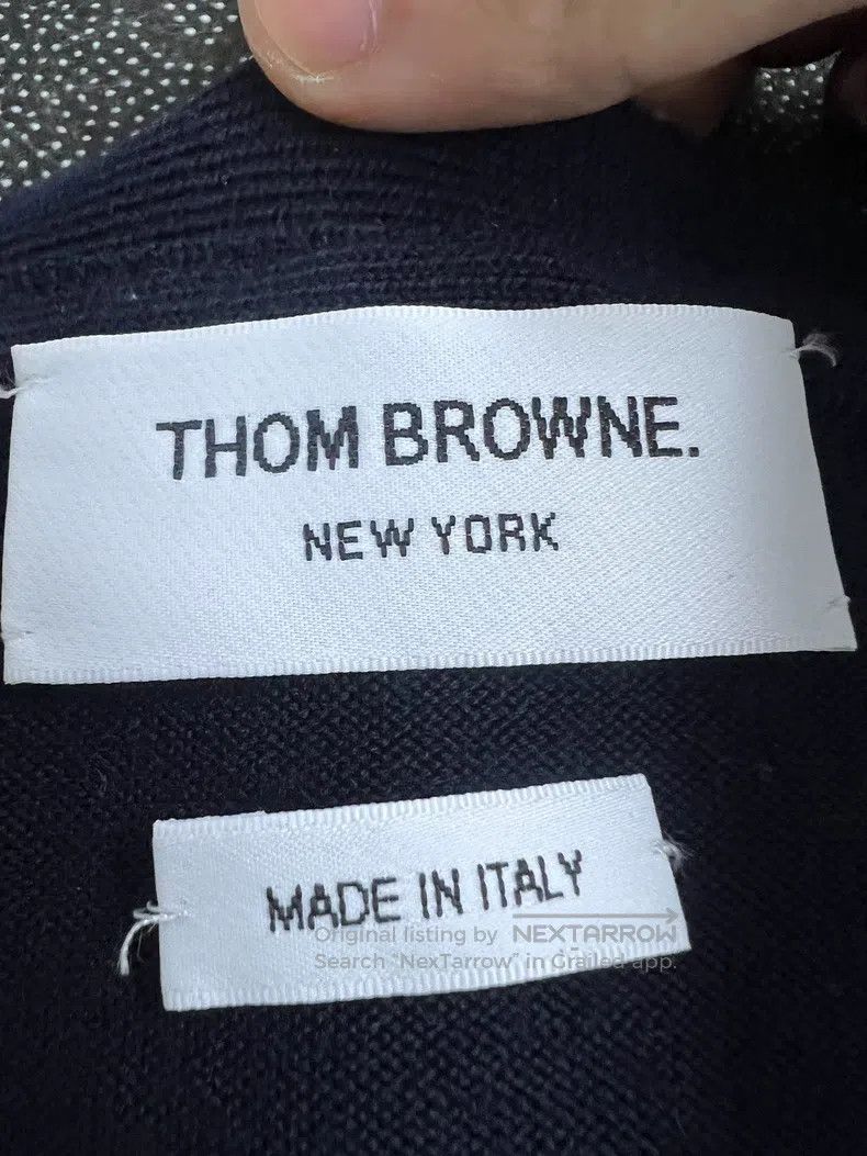 Thom Browne Thom Browne Striped Cardigan Size US L / EU 52-54 / 3 - 4 Thumbnail