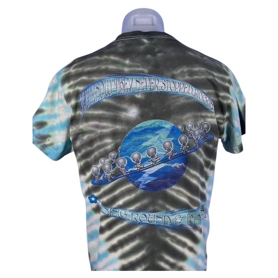 Alien Workshop × Grateful Dead × Vintage Grateful Dead Liquid Blue Alien Vintage 90s T-shirt Tye Dye Size US L / EU 52-54 / 3 - 2 Thumbnail