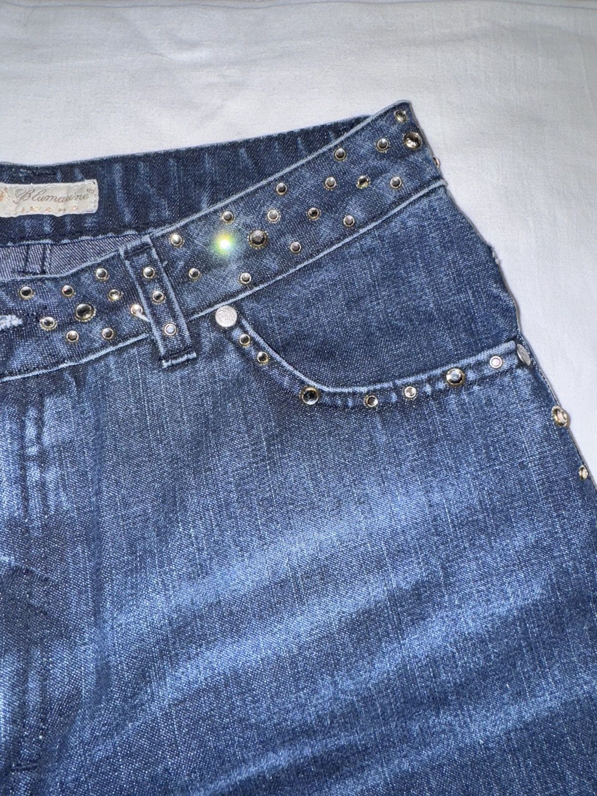 Blumarine Blumarine sassy jeans with strass 2000s Size 28" / US 6 / IT 42 - 3 Thumbnail