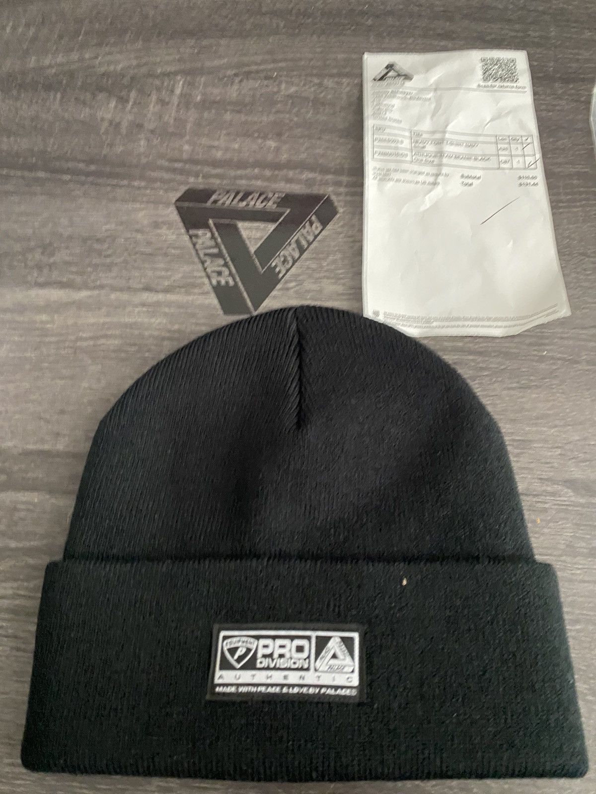Palace × Supreme Palace Athlique Team Beanie Black Spring Collection Size ONE SIZE - 10 Thumbnail