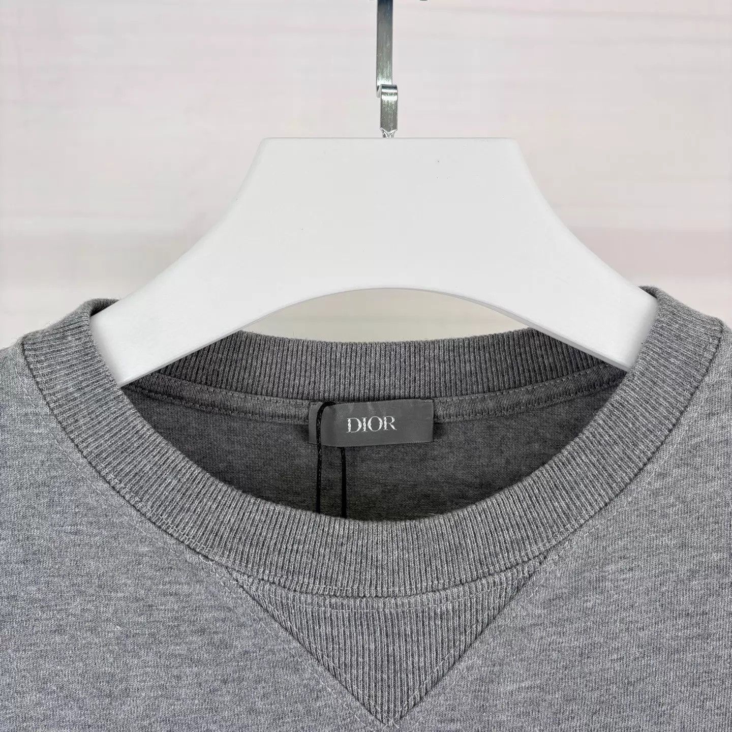 Dior Dior Embroidered Logo 100% Cotton T-Shirt S (Italian) Size US S / EU 44-46 / 1 - 3 Thumbnail
