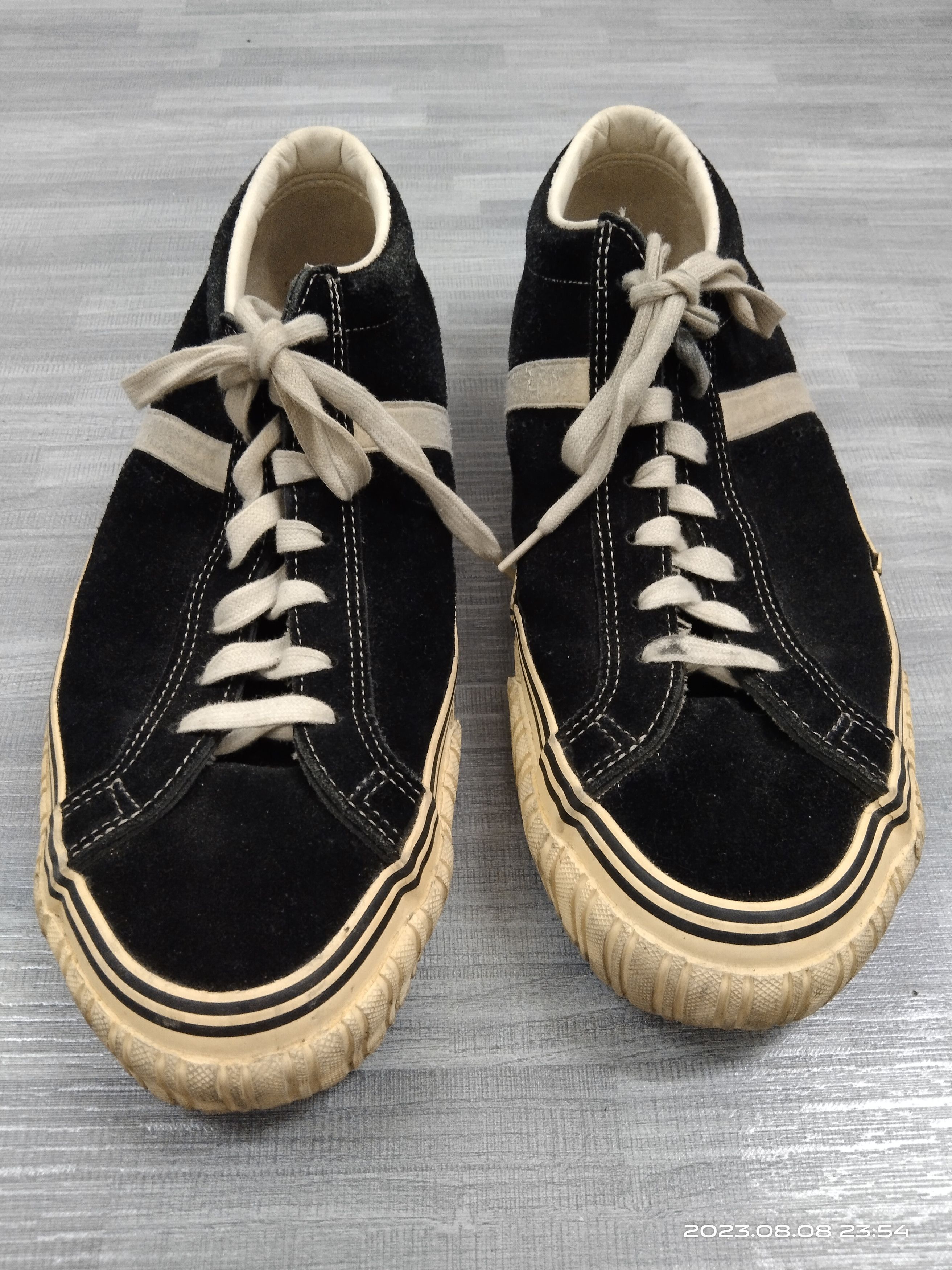 Leather × Vintage SUEDE LEATHER MILL REFF GALLOP SPECIAL EDITION Size US 8 / EU 41 - 2 Thumbnail