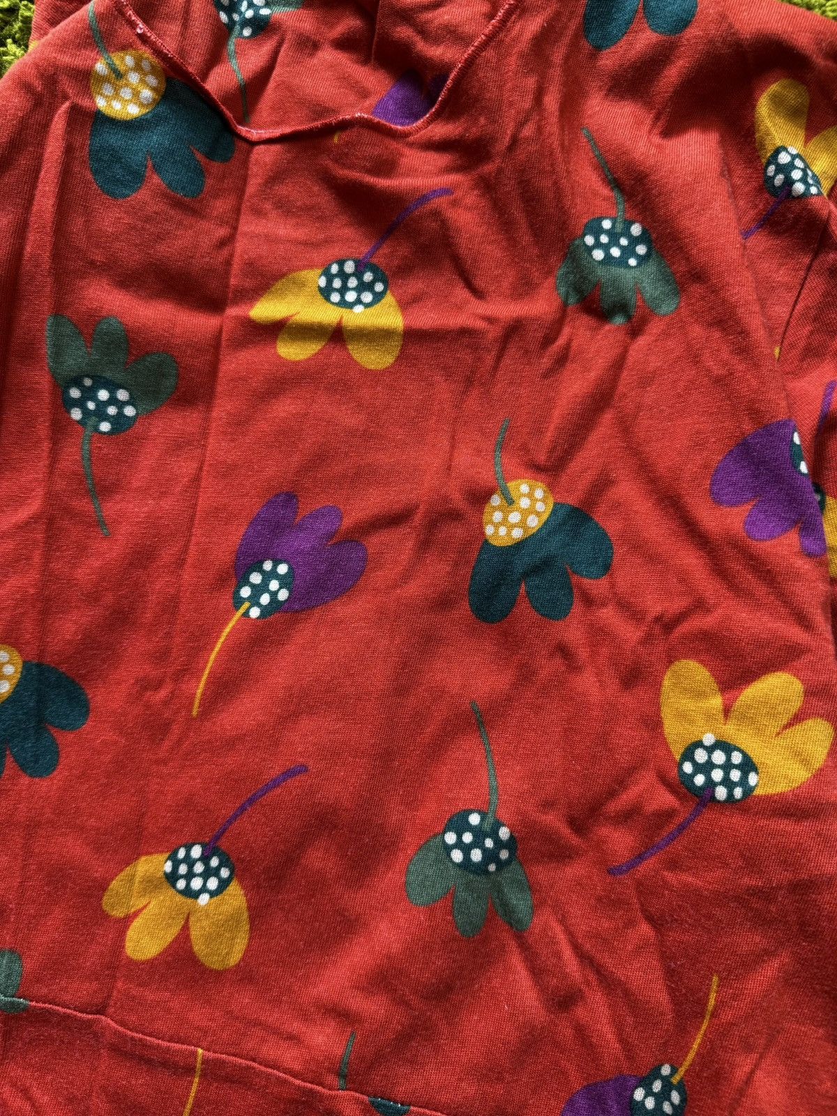 Designer Gudrun Sjoden avant garde floral pattern ethnic dress Size XXL / US 16-18 / IT 52-54 - 4 Thumbnail
