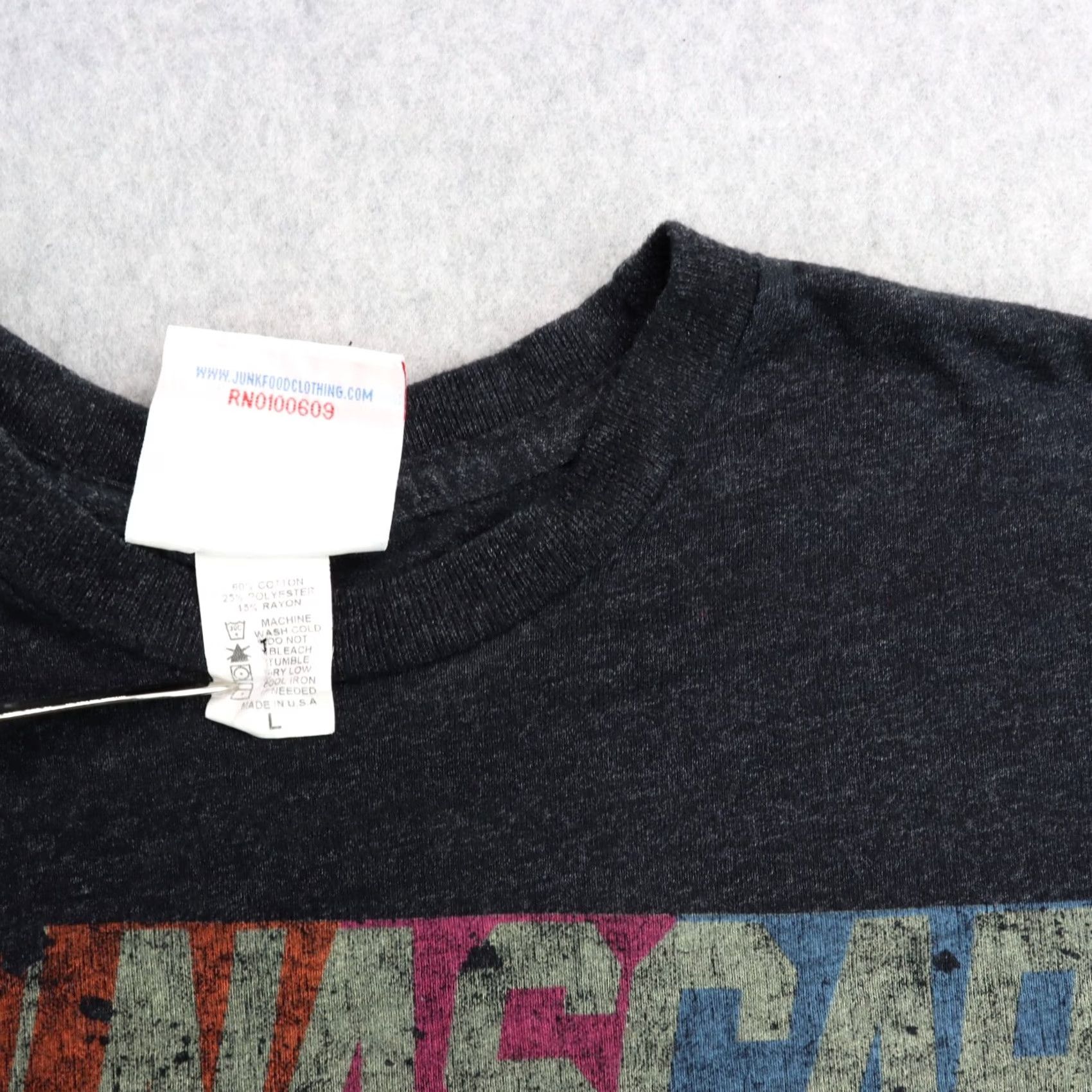 Junk Food Junk Food Nascar Shirts MENS Size Large Gray T-Shirt Short Sleeve Cars Brand: Junk Food L Gray Size US L / EU 52-54 / 3 - 5 Thumbnail