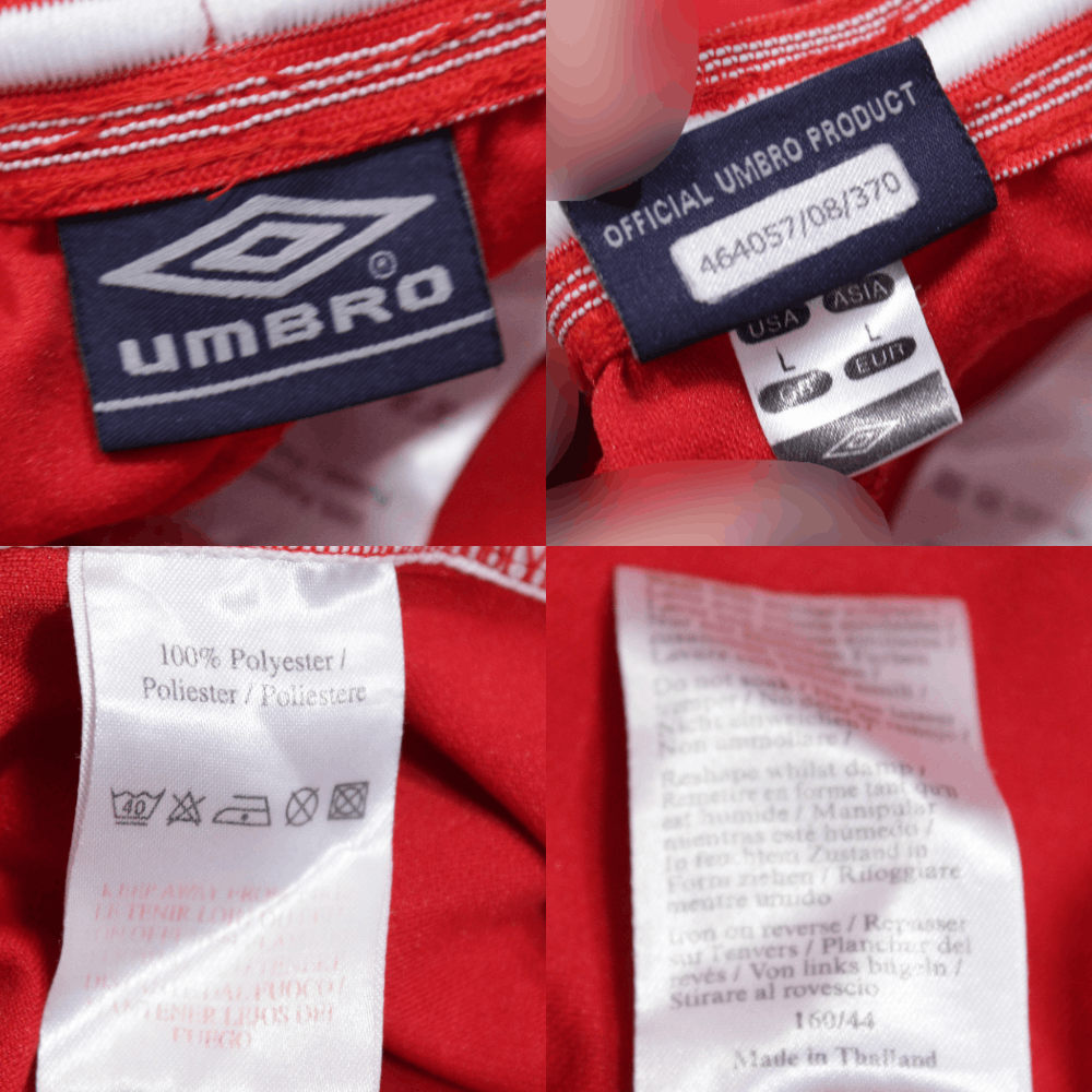 Umbro 00S Logo Monogram Football Shorts Size US 34 / EU 50 - 6 Thumbnail