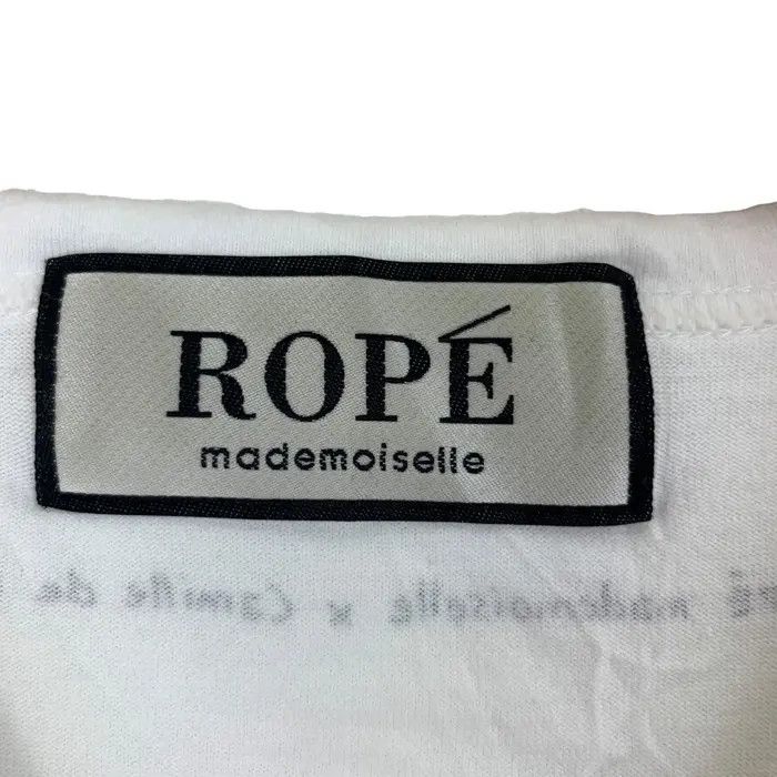 Vintage ROPE MADEMOISELLE x CAMILLE DE CUSSAC Tee Shirt Size S / US 4 / IT 40 - 4 Thumbnail