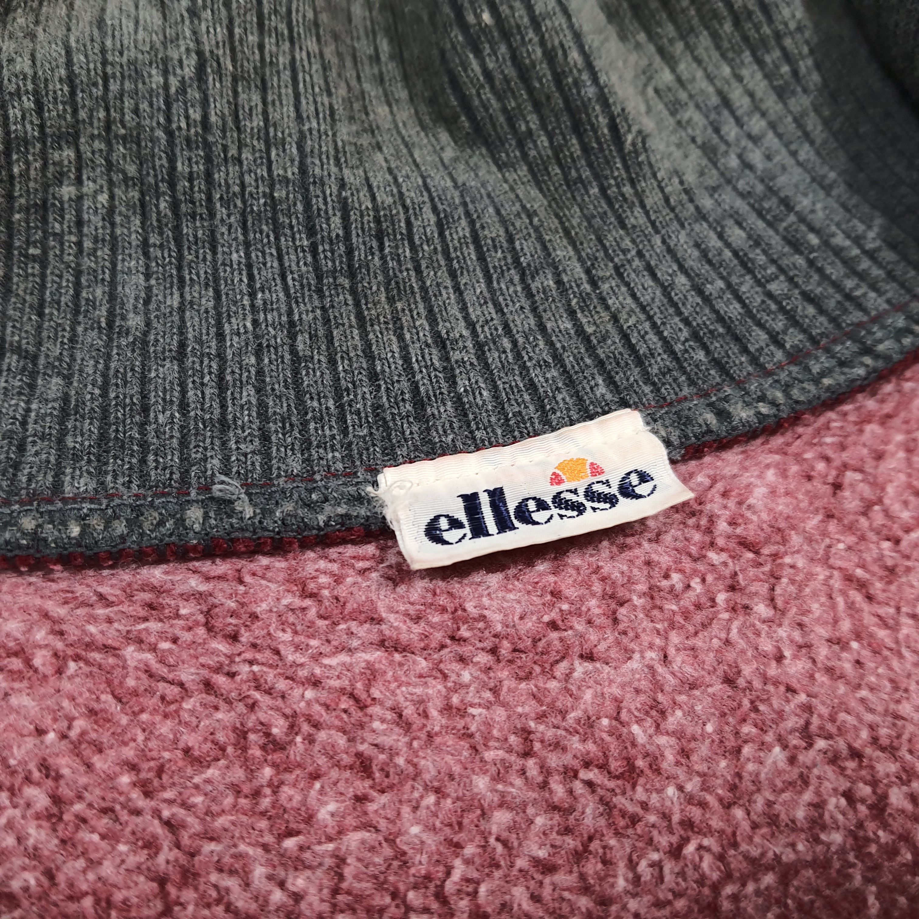 Ellesse Vintage Ellesse Sport Half Zipper Sweatshirt C295N4 Size US M / EU 48-50 / 2 - 5 Thumbnail