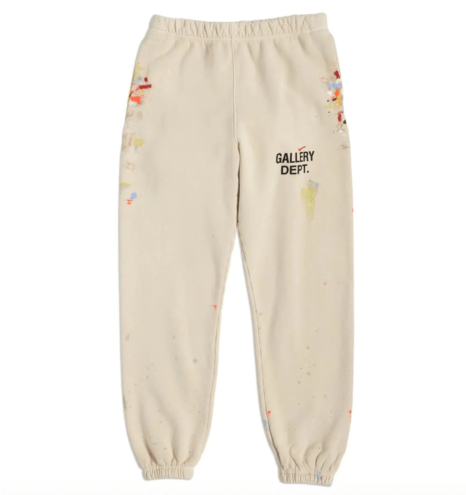 Gallery Dept. o1mle0226 GD Logo Sweatpants & Joggers Painted in Natural Size US 34 / EU 50 - 1 Thumbnail