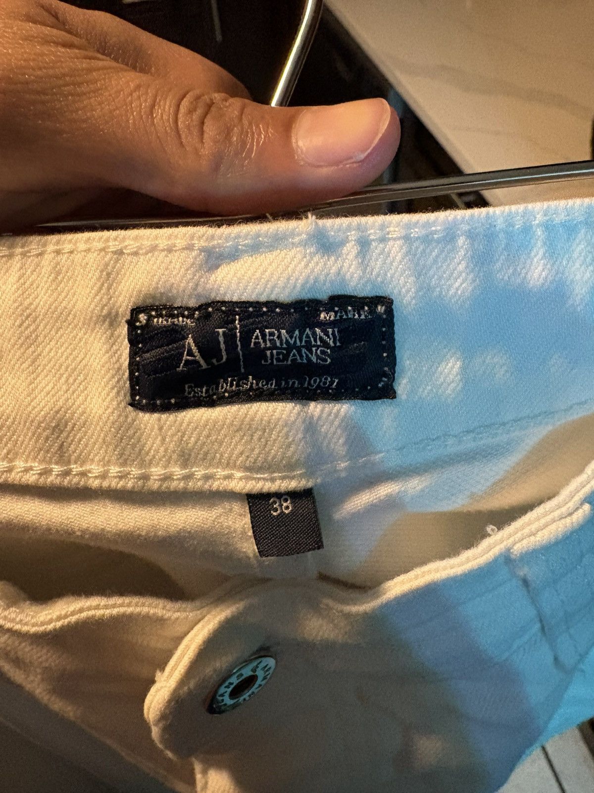 Emporio Armani Vintage Emporio Armani Baggy Denim Jeans Y2K 38 Size US 36 / EU 52 - 3 Thumbnail