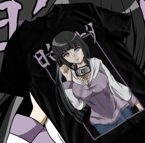 Gildan Naruto Hinata Hyuga T-Shirt Anime Manga Waifu Material | Grailed