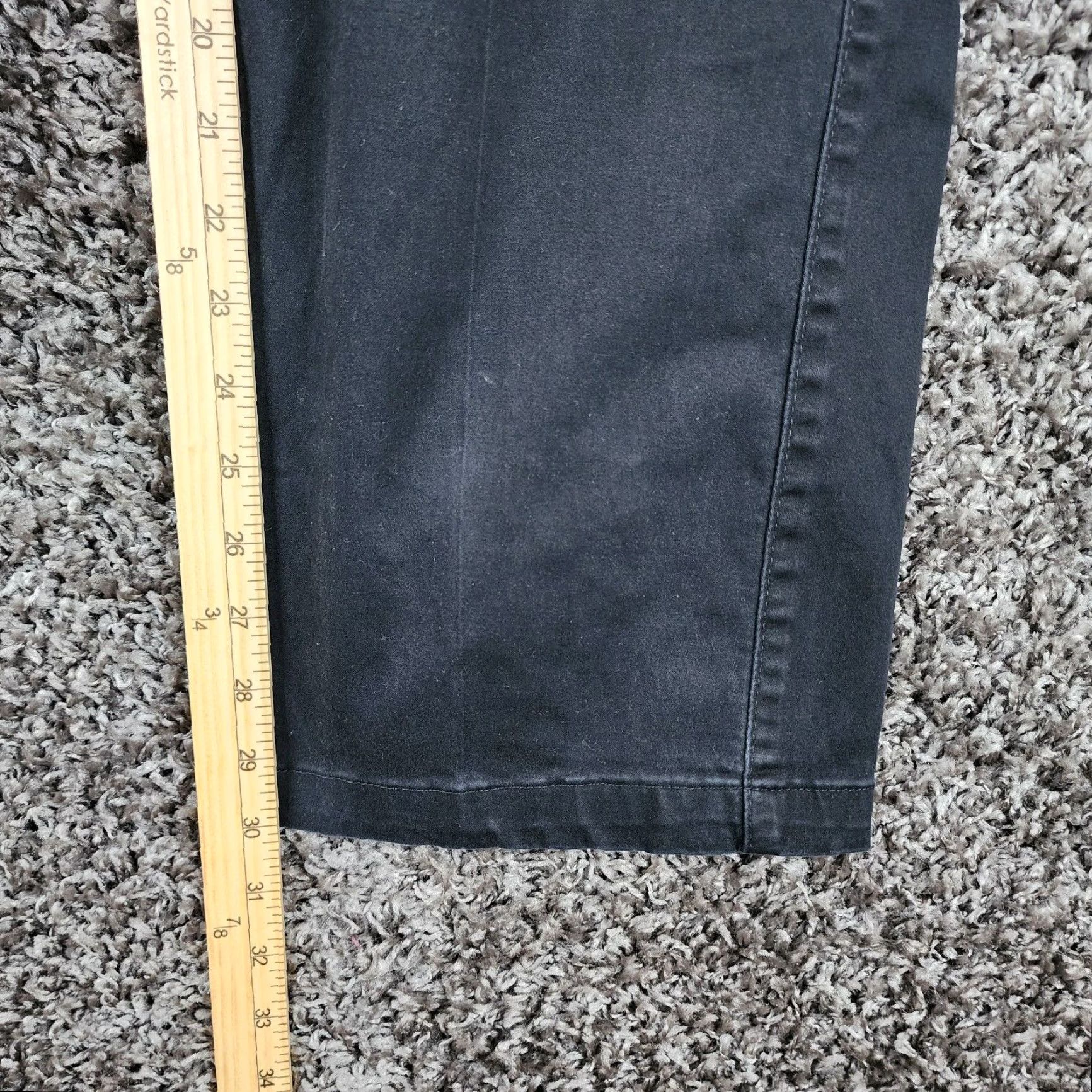 Wrangler Wrangler Mens Black Relaxed Fit Straight Leg Pants 38x30 Size US 38 / EU 54 - 5 Thumbnail