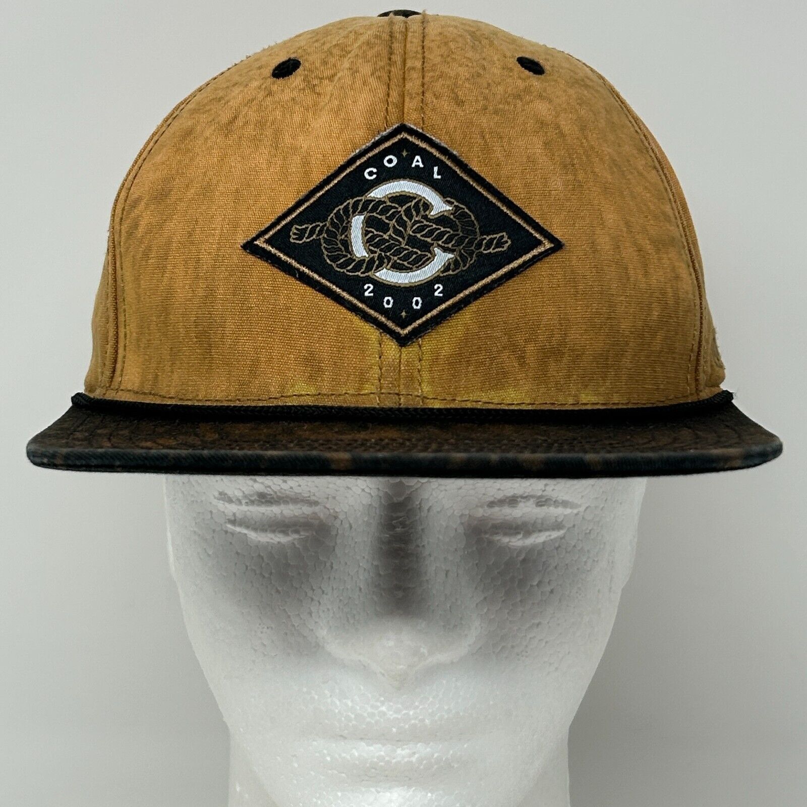 Coal Coal Headwear 2002 Hat Baseball Cap Bleach Tie Dye Spotted Size ONE SIZE - 2 Thumbnail