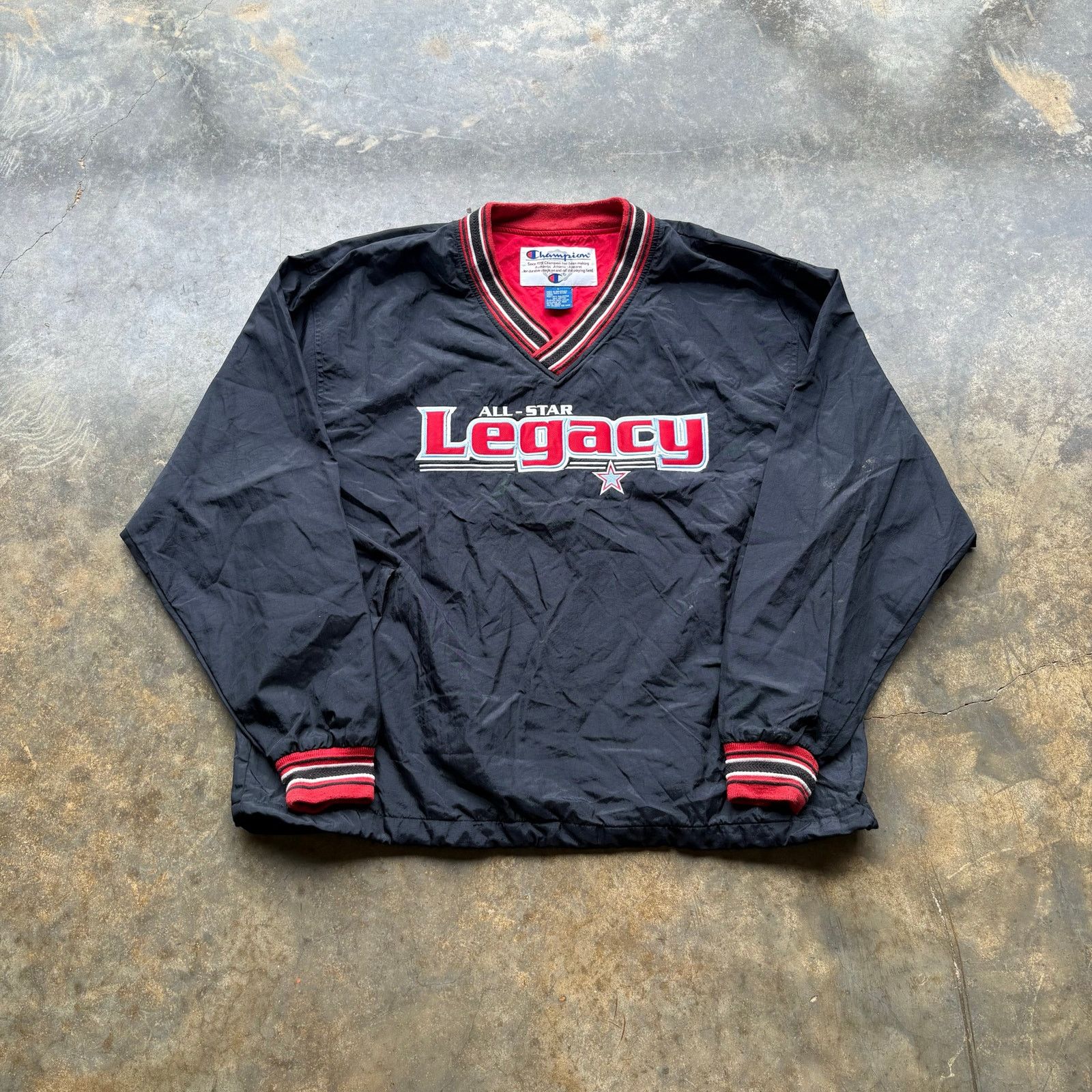 Champion Vintage 90s Champion All Star Legacy Windbreaker Size US L / EU 52-54 / 3 - 1 Thumbnail