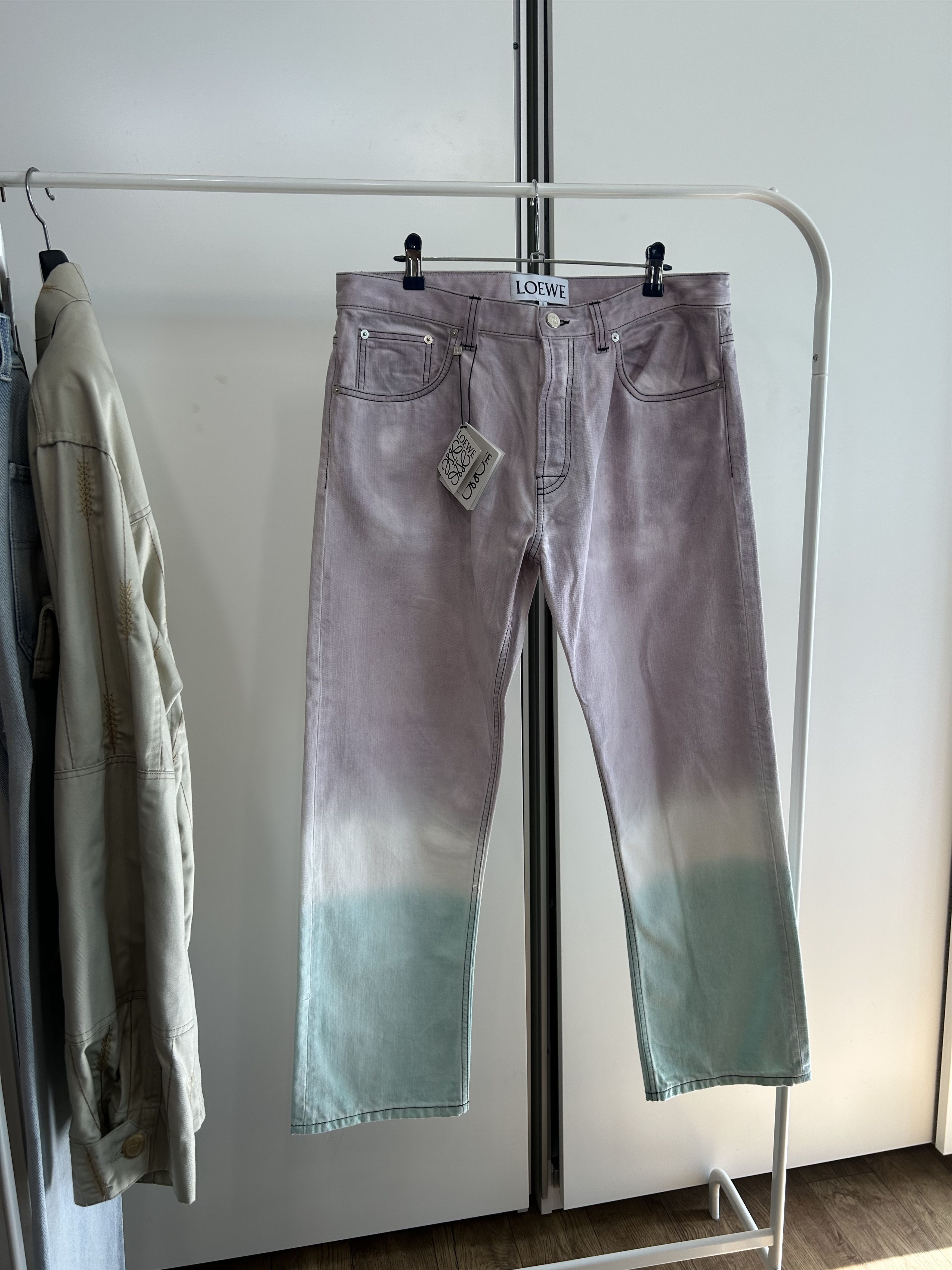 Loewe LOEWE Gradient Powder-Dyed Straight Denim Size US 30 / EU 46 - 1 Thumbnail