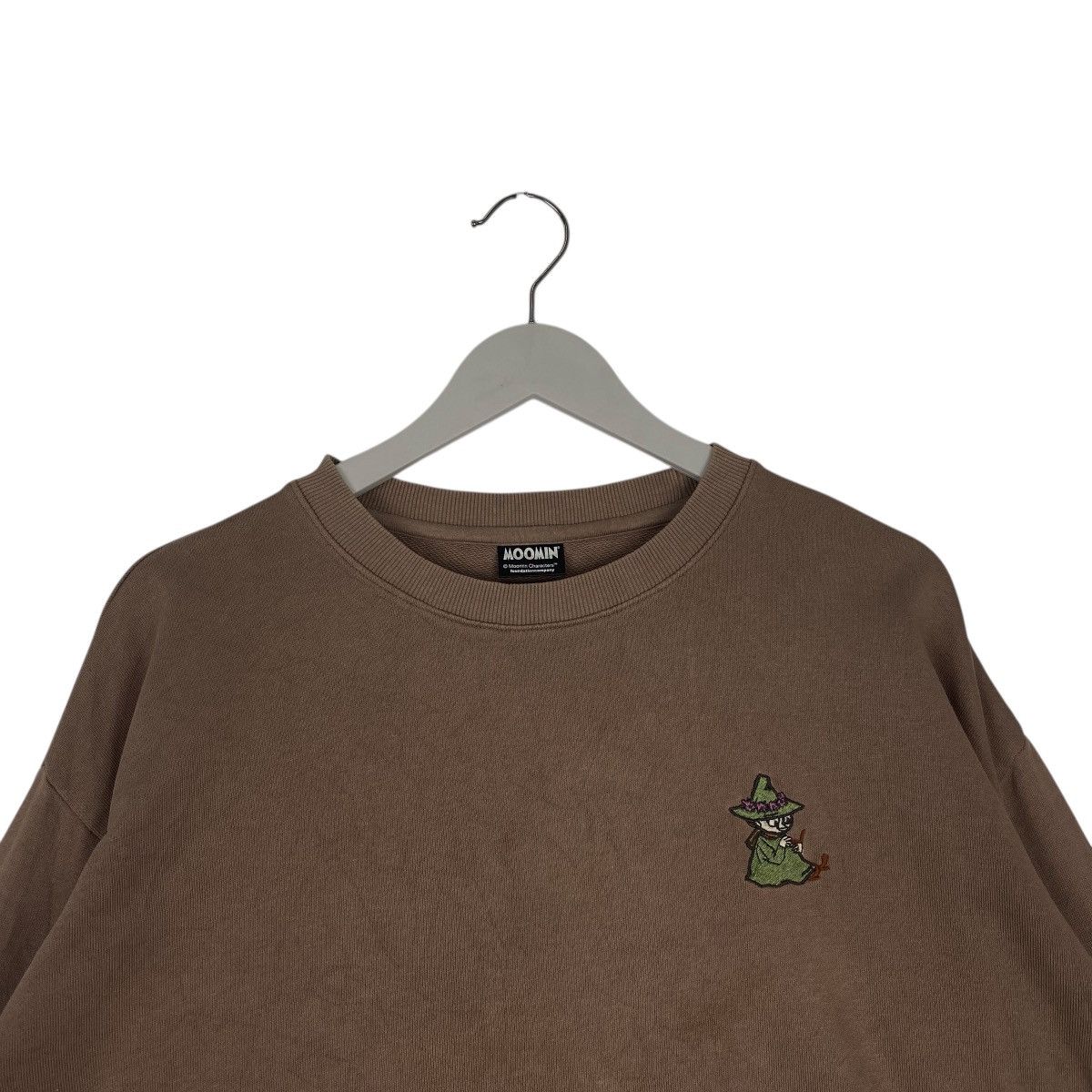 Other Vintage Moomin Sweatshirt Crewneck Big Logo Brown Size US M / EU 48-50 / 2 - 4 Thumbnail