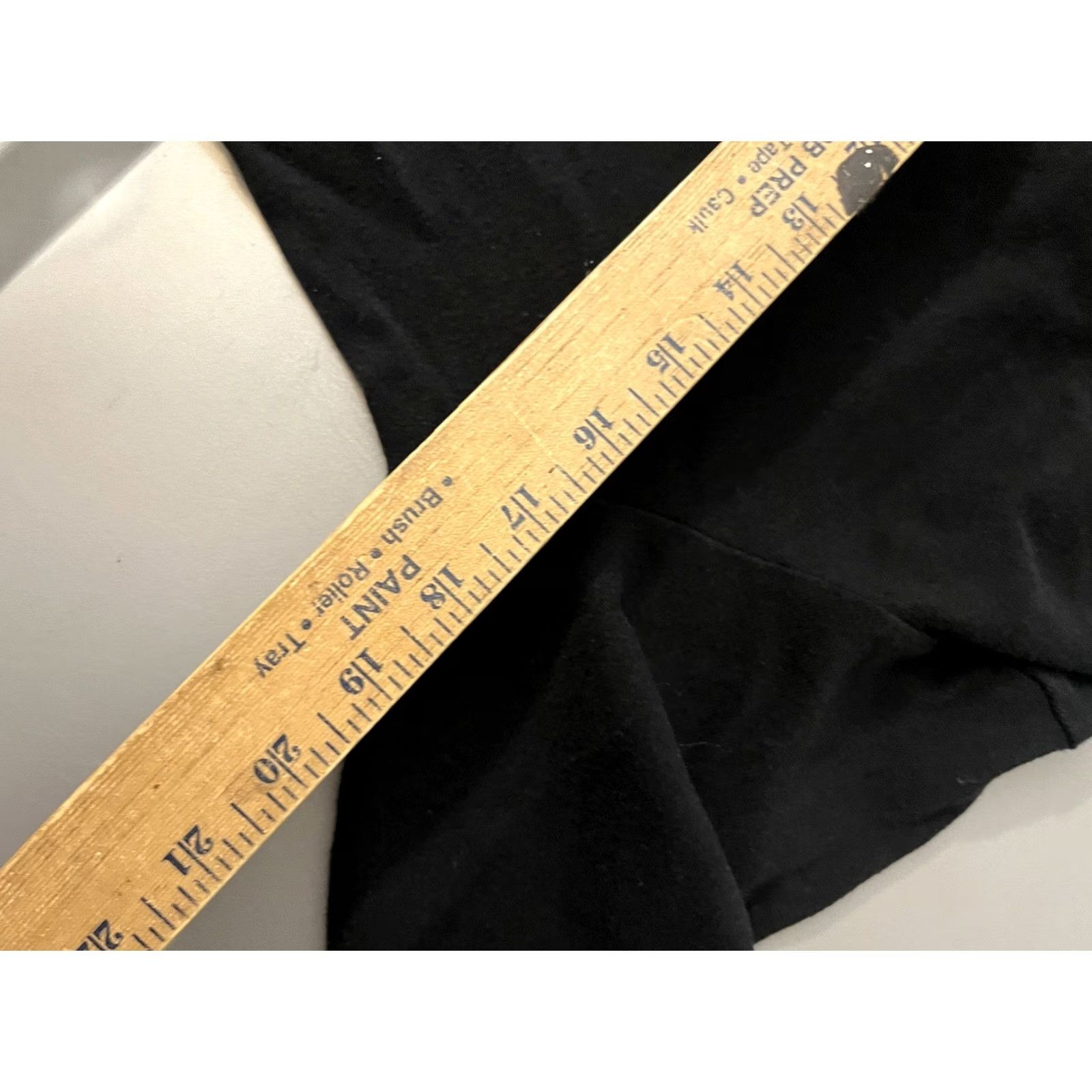 Gap Gap Favorite Tee Black Women Solid Round Neck Long Sleeve Size Large Y2K Size L / US 10 / IT 46 - 5 Thumbnail