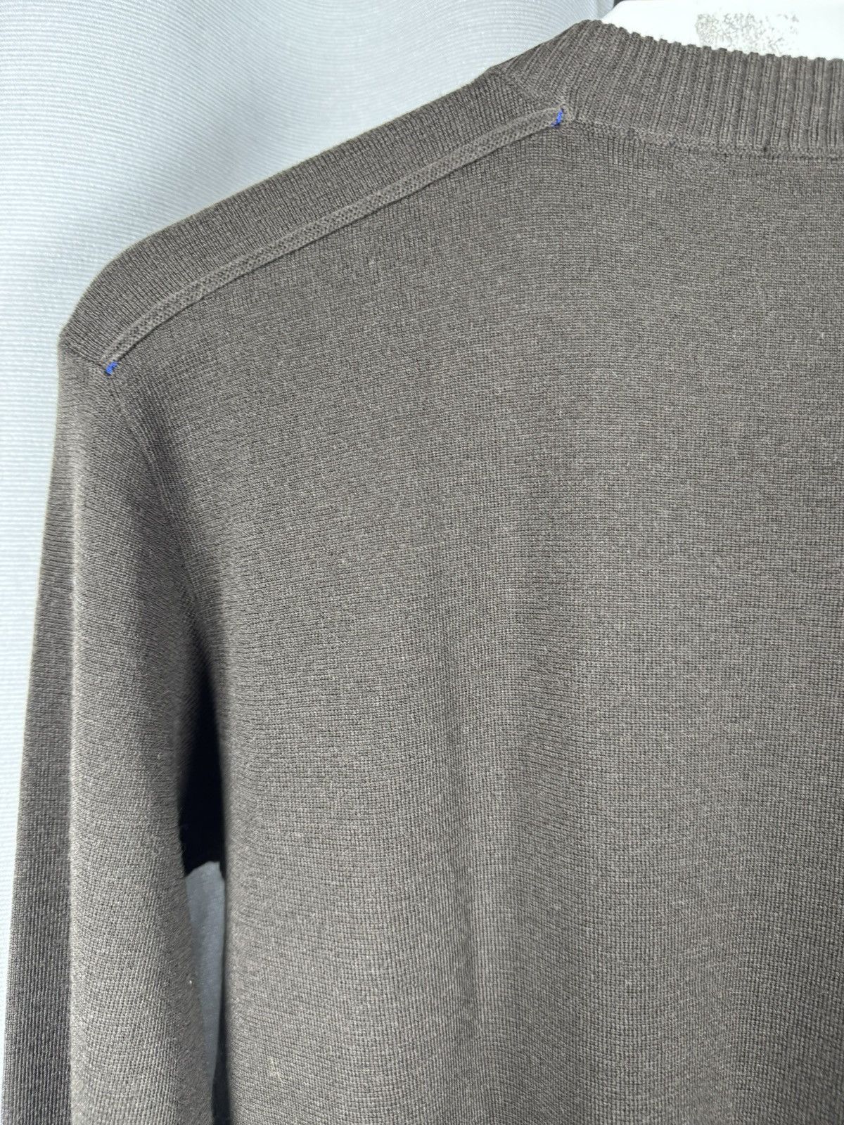 Burberry Burberry Daniel Lee Era Knight Blue Stitch Wool Sweater XS Size US XXS / EU 40 - 12 Thumbnail