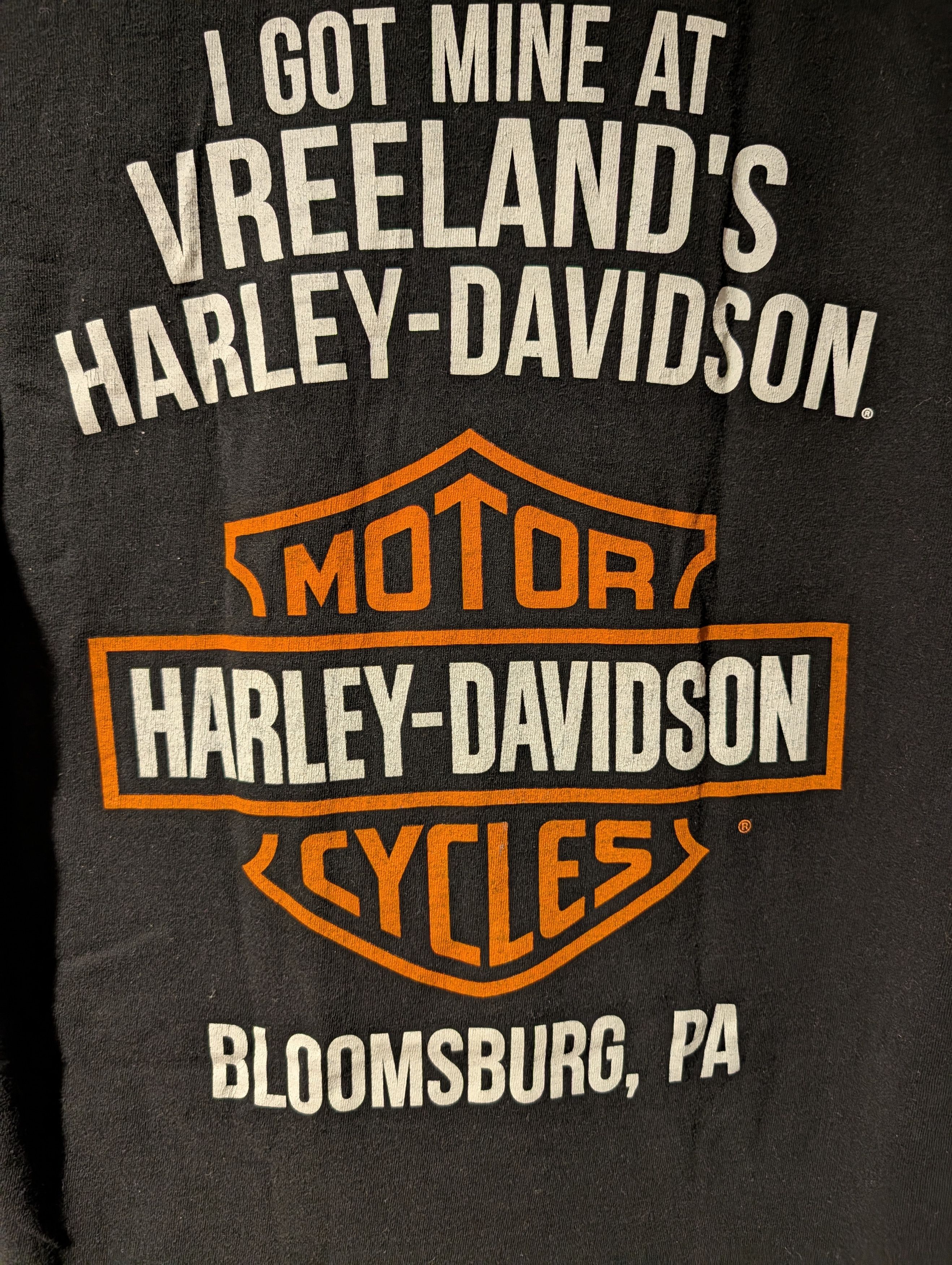 Harley Davidson Harley Davidson I Got Mine Motorcycle Black Medium T-Shirt Size US M / EU 48-50 / 2 - 2 Thumbnail