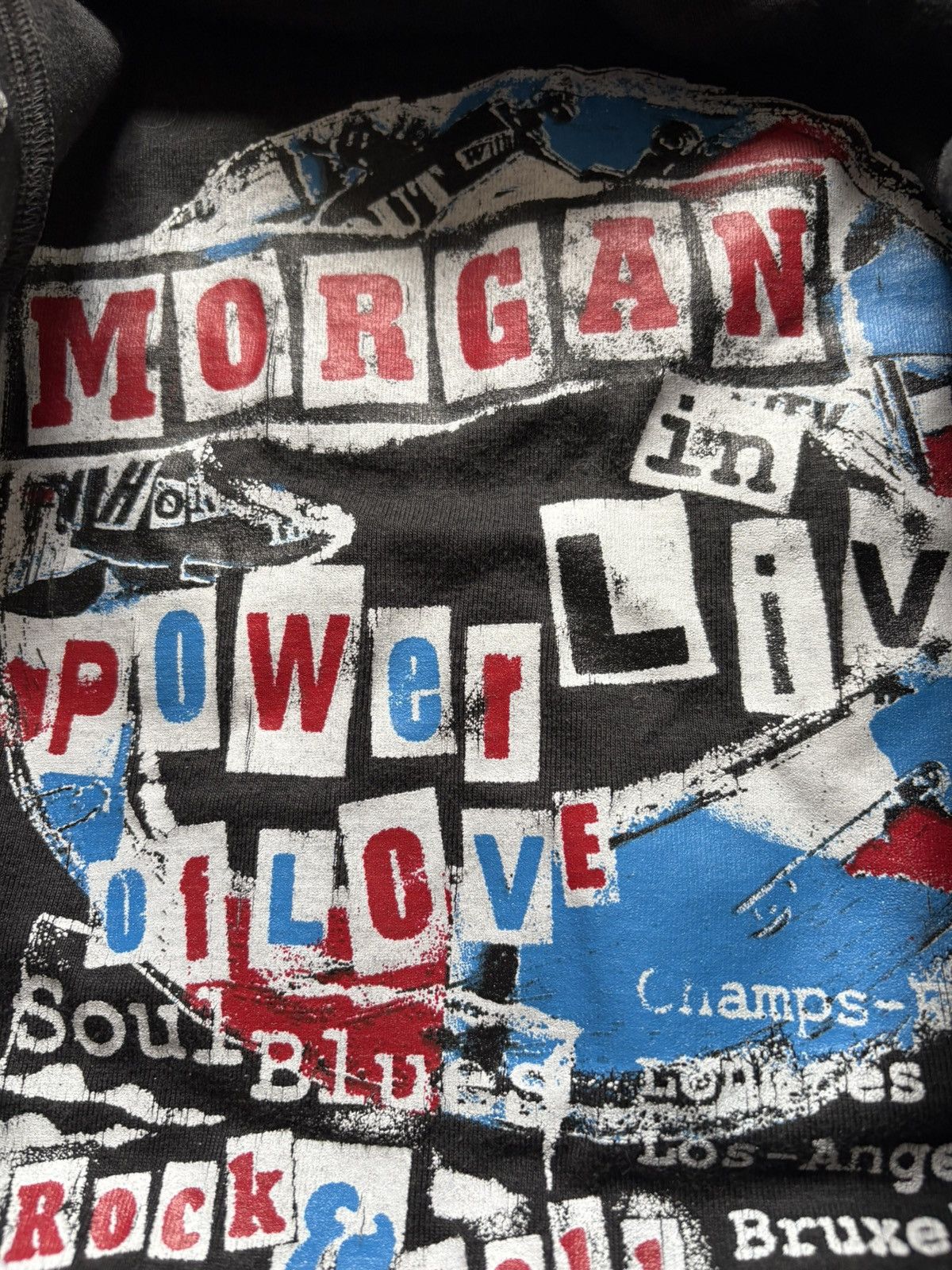 Hysteric Glamour Vintage 90s Morgan De Toi Y2K Grunge Printed Mesh Tank Top Size XS / US 0-2 / IT 36-38 - 10 Thumbnail