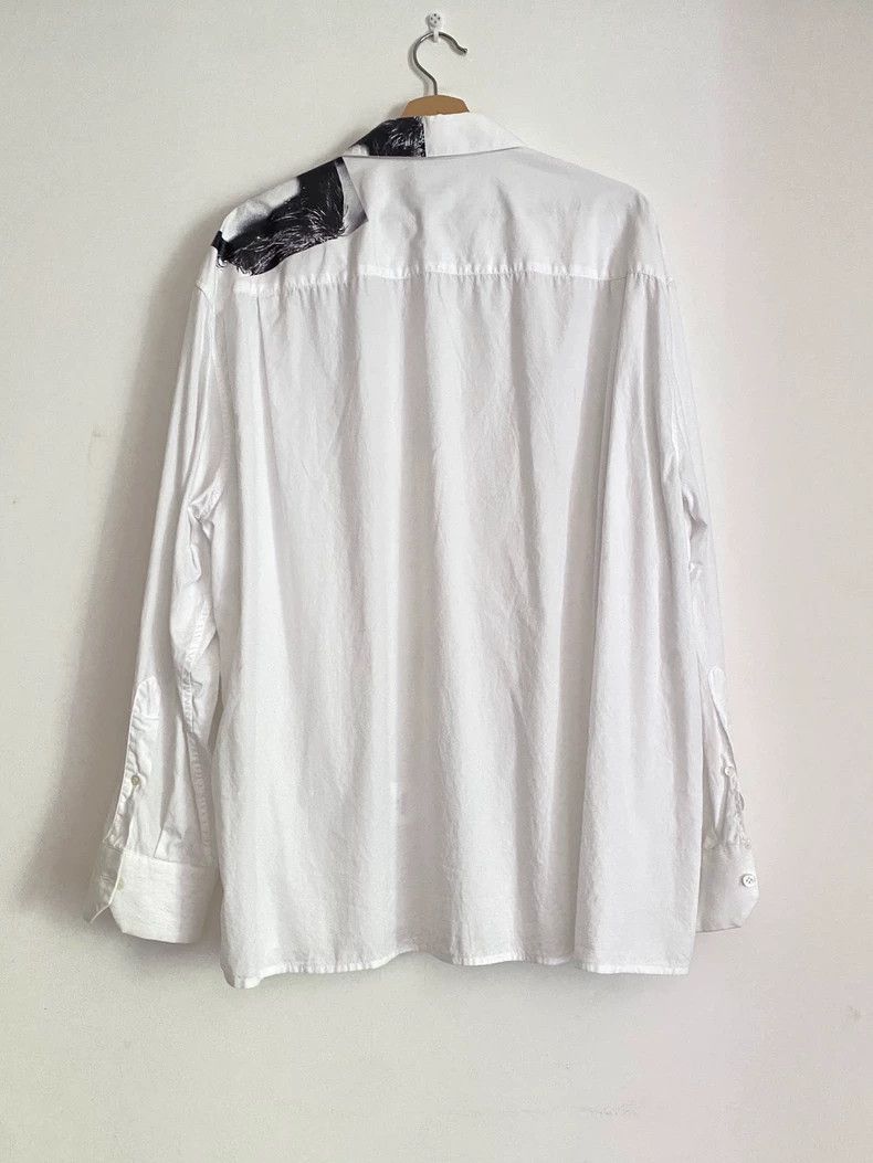 Raf Simons Raf simons White show portrait shirt Size US M / EU 48-50 / 2 - 2 Thumbnail