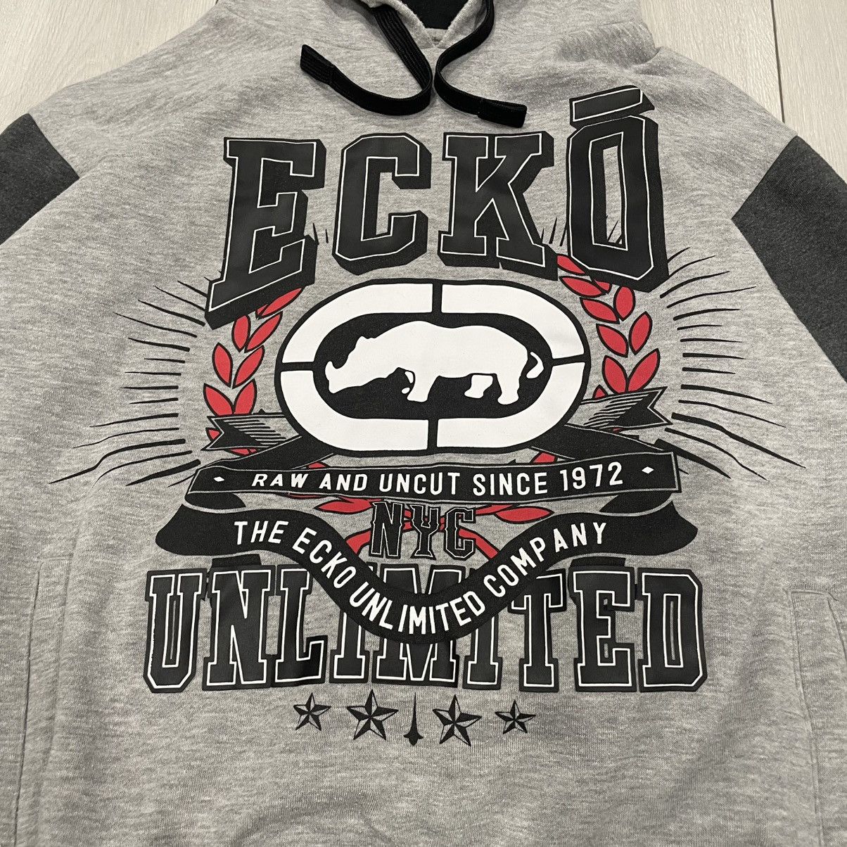 Ecko Unltd. × Vintage Ecko hoodie sweatshirt y2k drip rap eminem drill skate polar Size US L / EU 52-54 / 3 - 2 Thumbnail