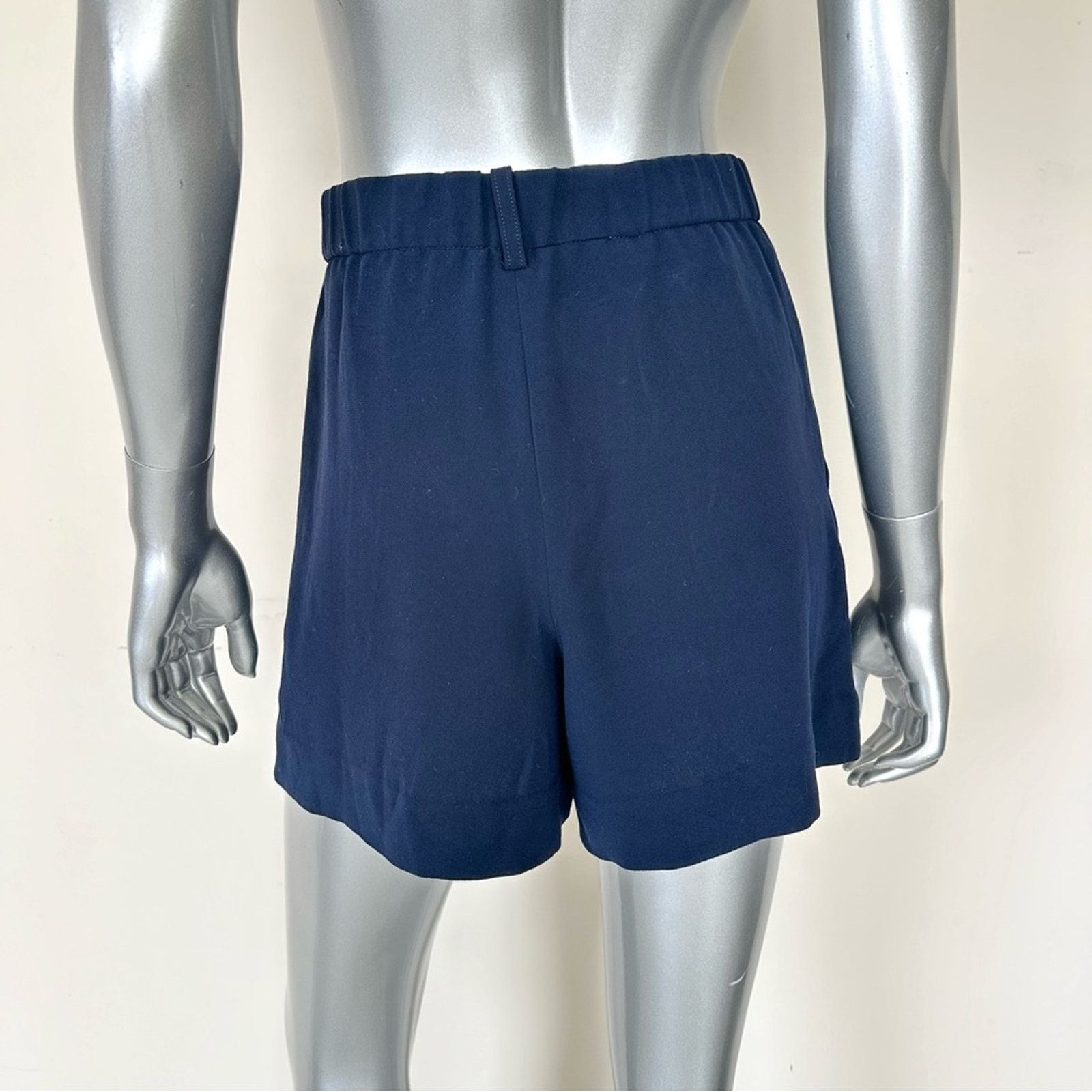 Maje MAJE women navy shorts size 34 EU Size 25" / US 0 / IT 36 - 3 Thumbnail