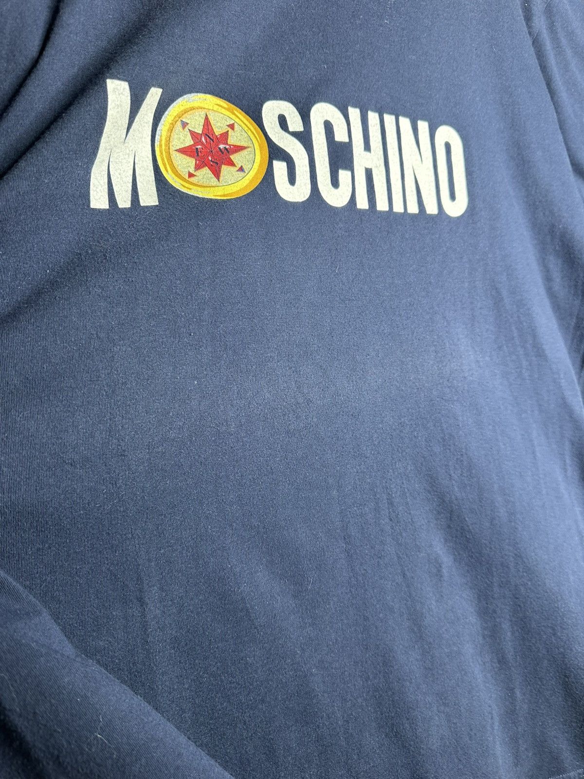 Moschino Moschino Mare Vintage 90s 00s Logo Print T Shirt Size XL Size US XL / EU 56 / 4 - 11 Thumbnail