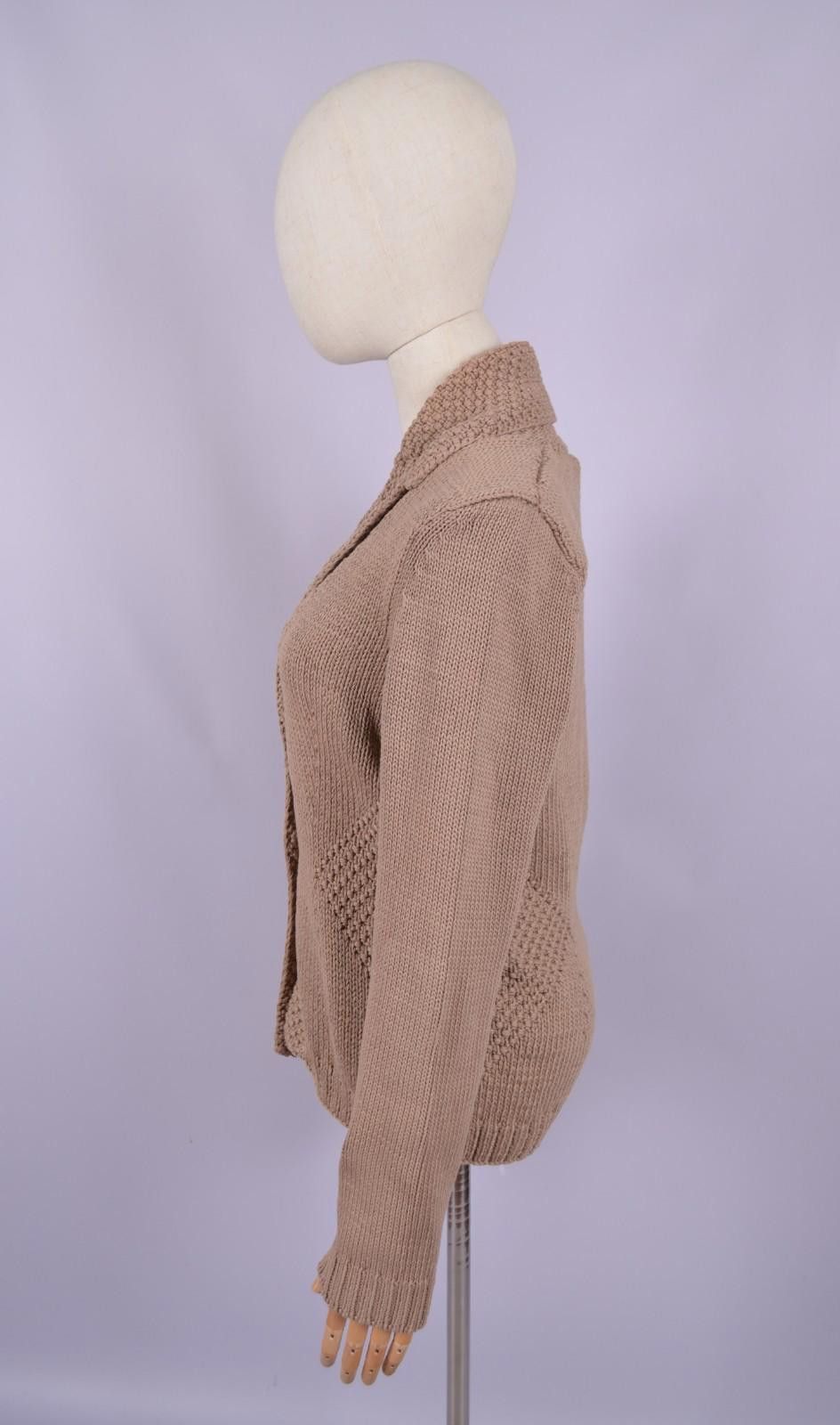 Iris von Arnim Iris Von Arnim Knit Cotton Cardigan Sweater Shawl Size XL Size XL / US 12-14 / IT 48-50 - 6 Thumbnail