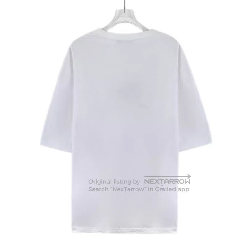Balenciaga Balenciaga White logo letter printed cotton round neck sho Size US XS / EU 42 / 0 - 2 Thumbnail