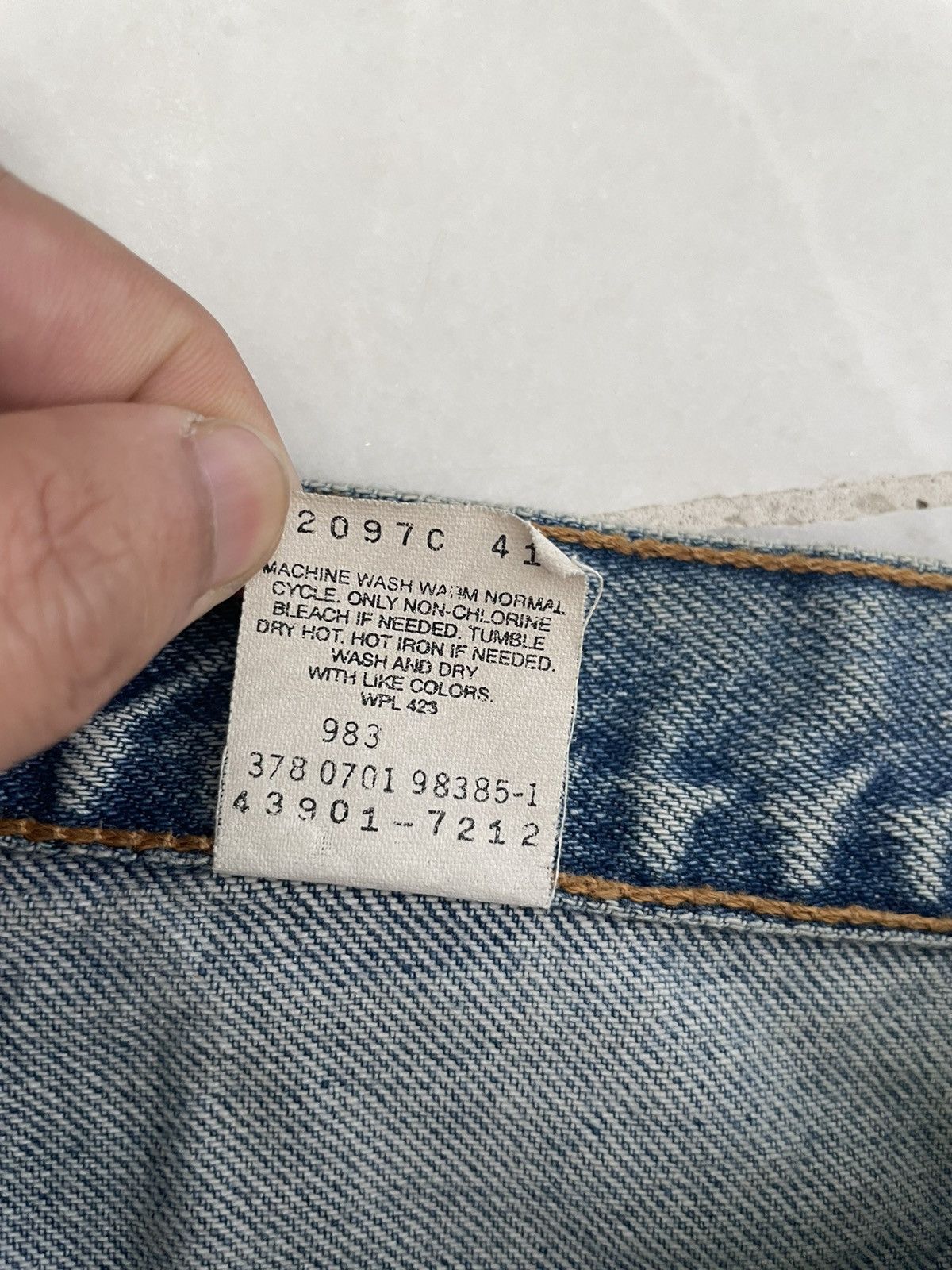 Levi's × Vintage Vintage 90s Levis Relaxed Straight Leg Jeans Size US 31 - 6 Thumbnail