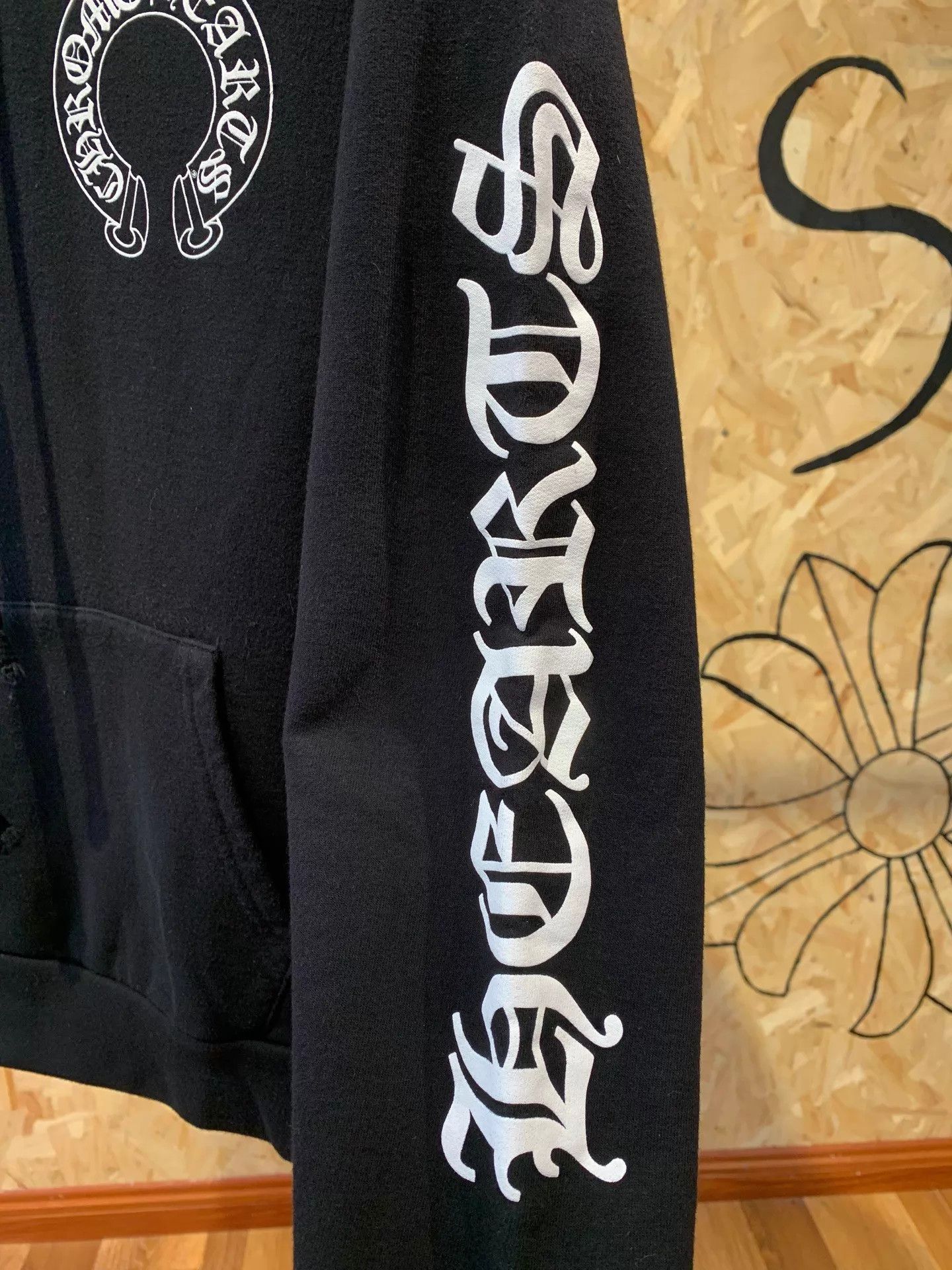 Chrome Hearts Chrome Hearts Mattyboy Black Horse Shoe Hoodie S Size US S / EU 44-46 / 1 - 4 Thumbnail