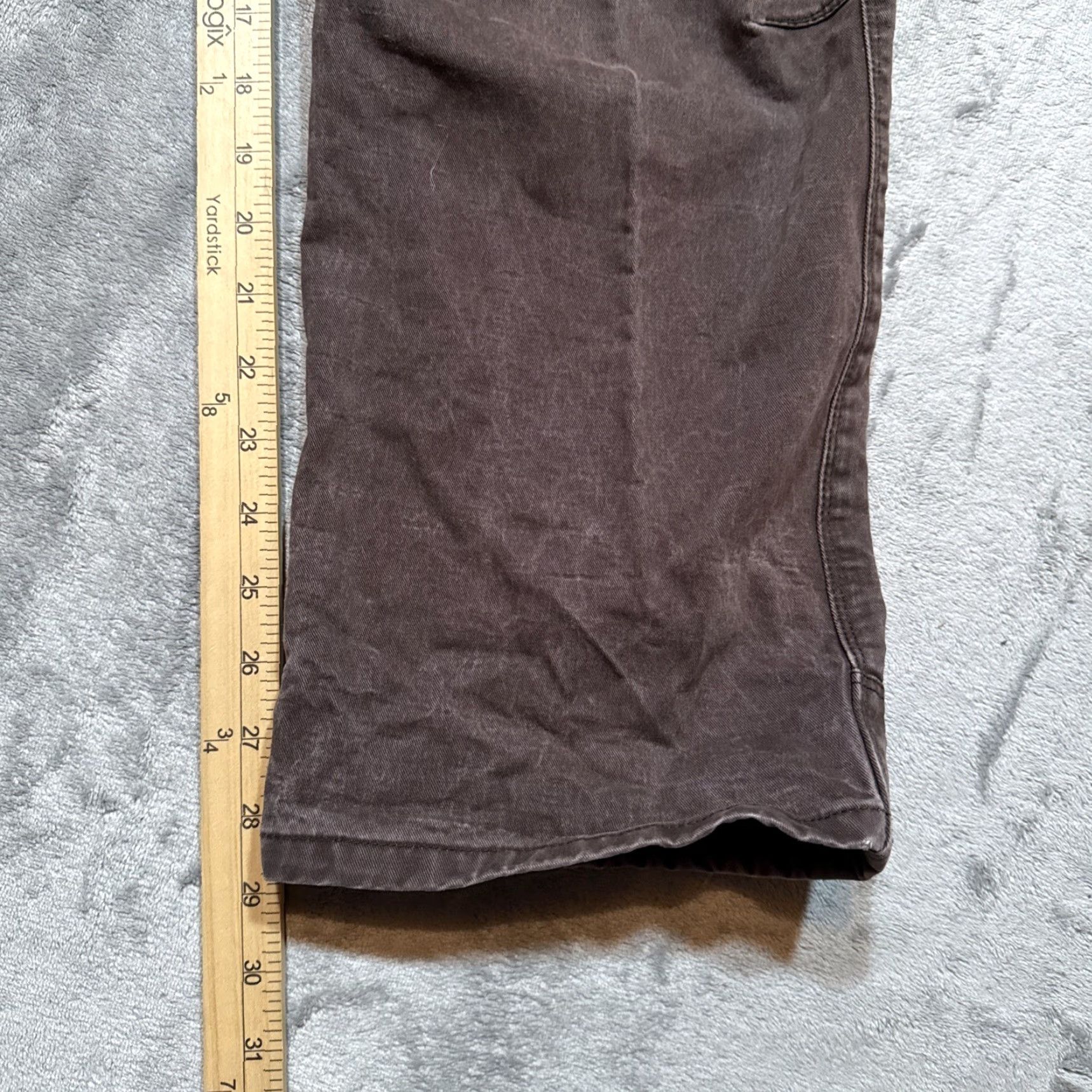 Vintage VINTAGE KÜHL Rydr Pants Mens 34x30 Brown Canvas Patina Dye Hiking Outdoors Regular Mens) Size US 34 / EU 50 - 6 Thumbnail